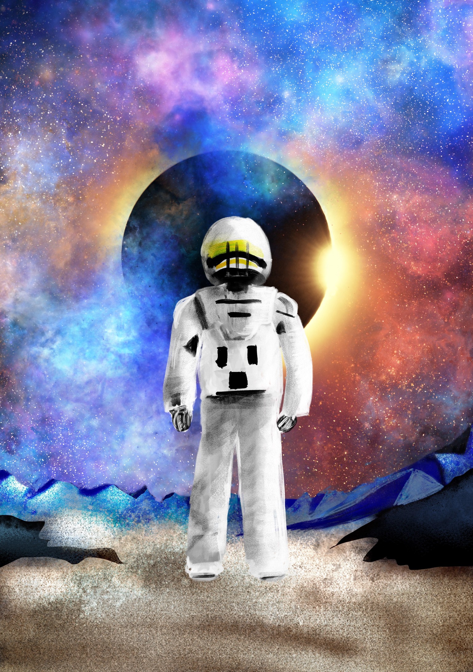 My PROJECT: Spaceman Timelapse - image 1 - student project