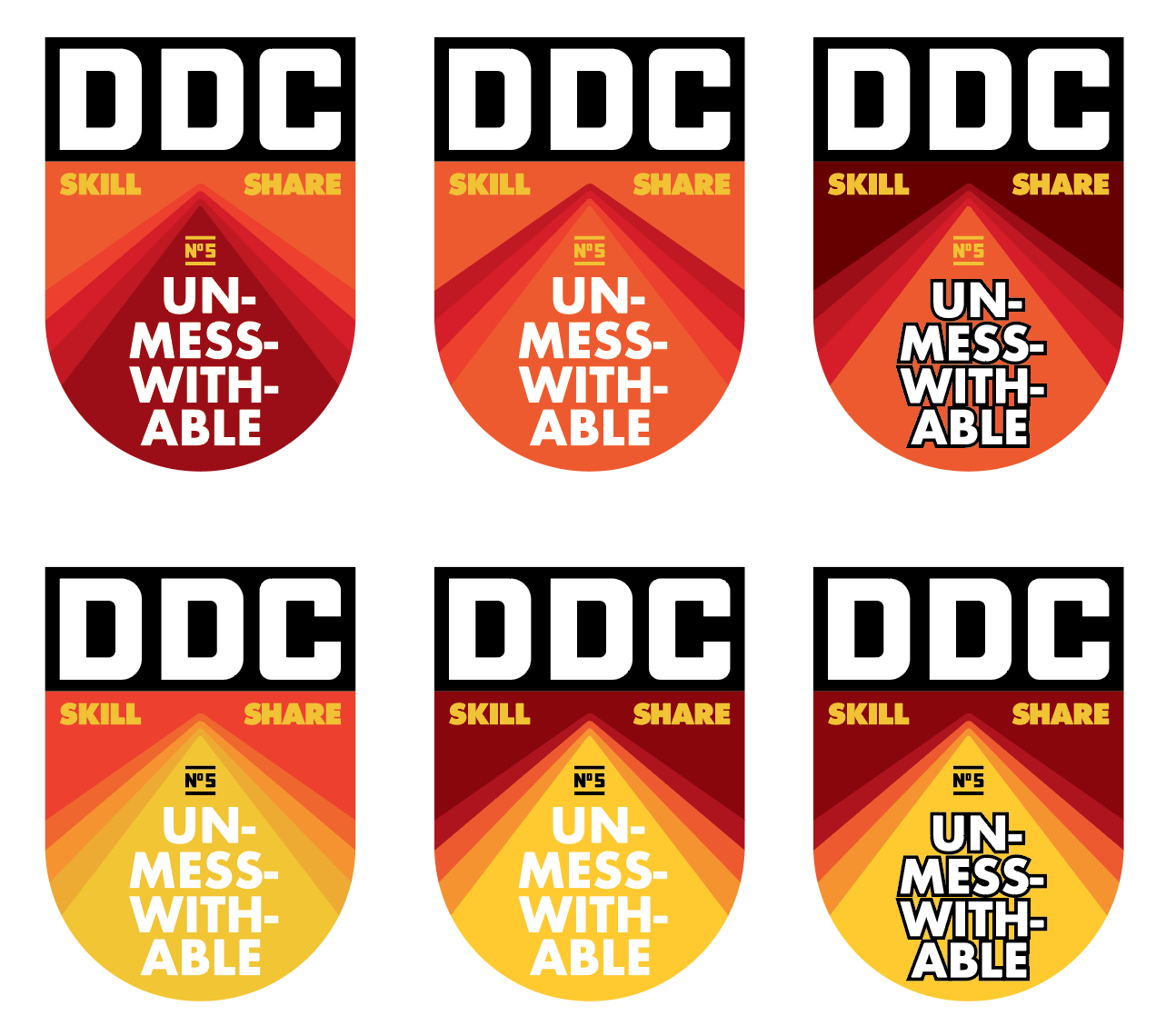 DDC No5 Badge - image 2 - student project