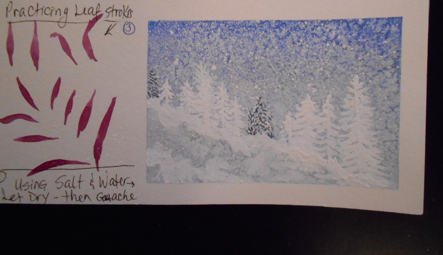 Watercolor Techniques & Textures - image 2 - student project