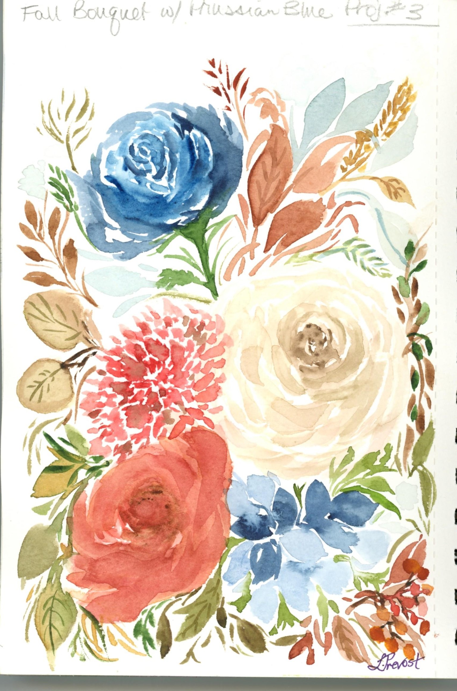 Fall Florals - Joly Poa - image 6 - student project
