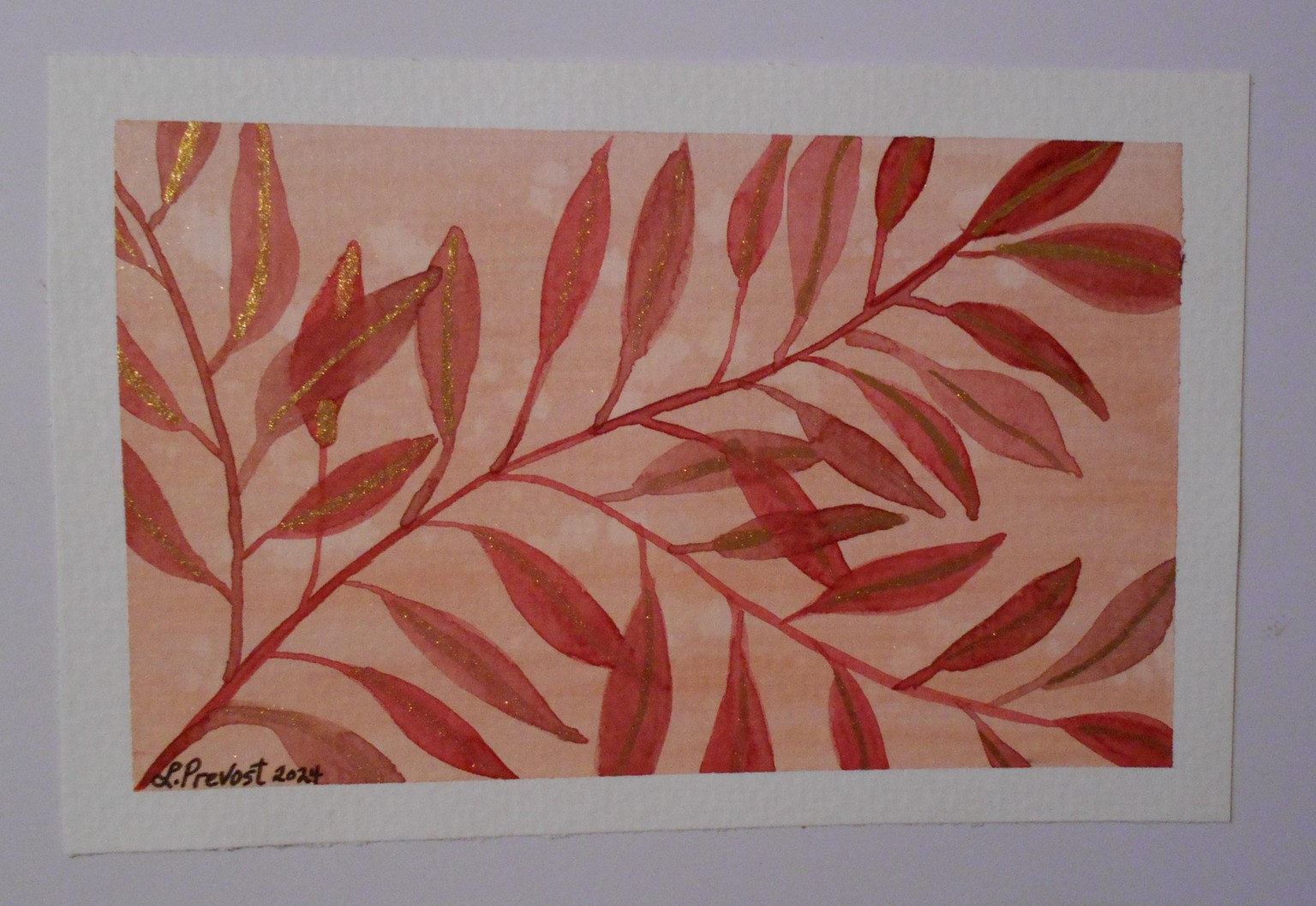 Watercolor Techniques & Textures - image 8 - student project