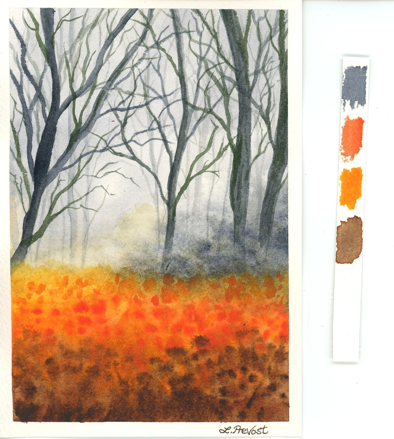 Class Project for Moody Autumn Forest - image 1 - student project