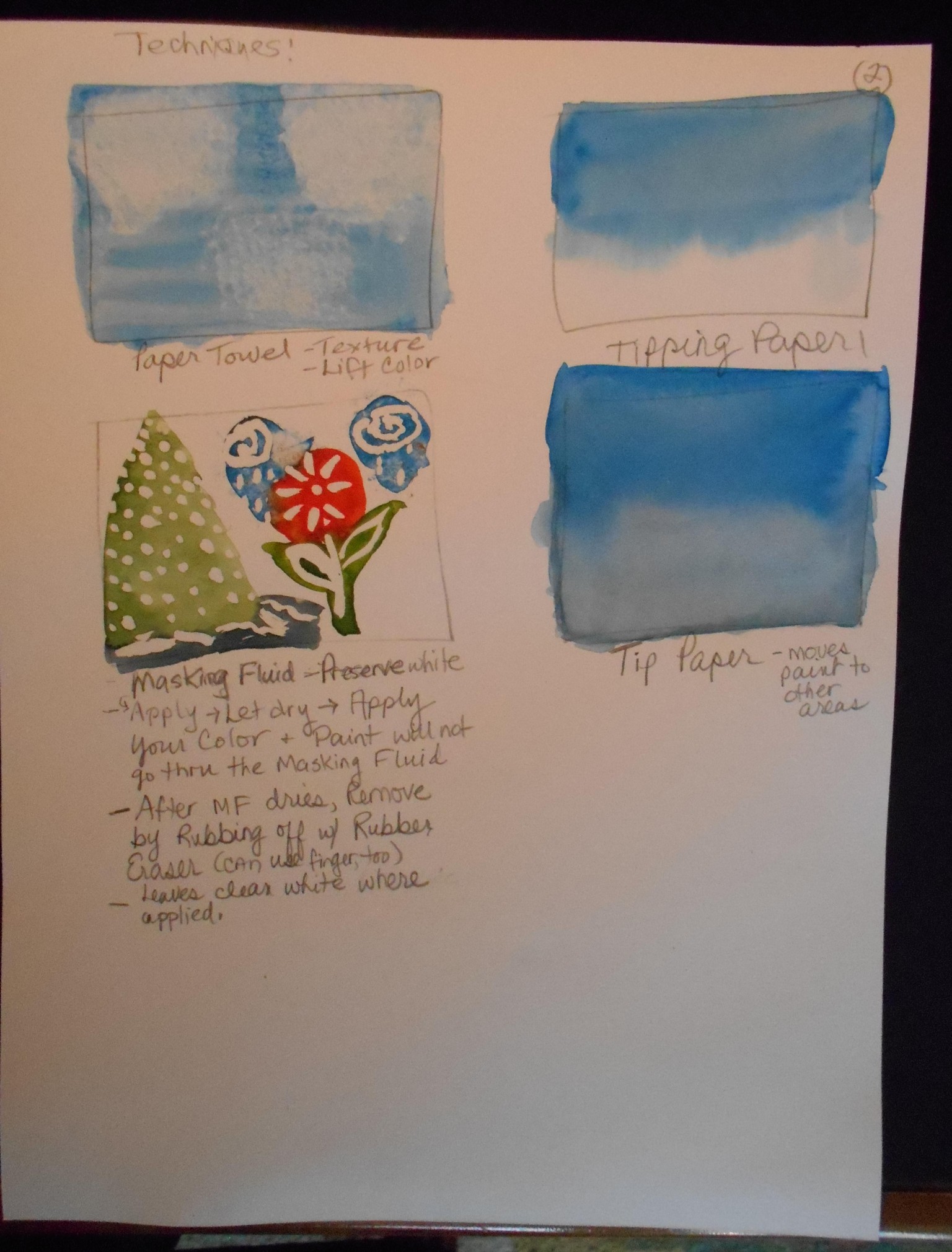 Watercolor Tools and Techniques with Melissa Hyatt - image 2 - student project
