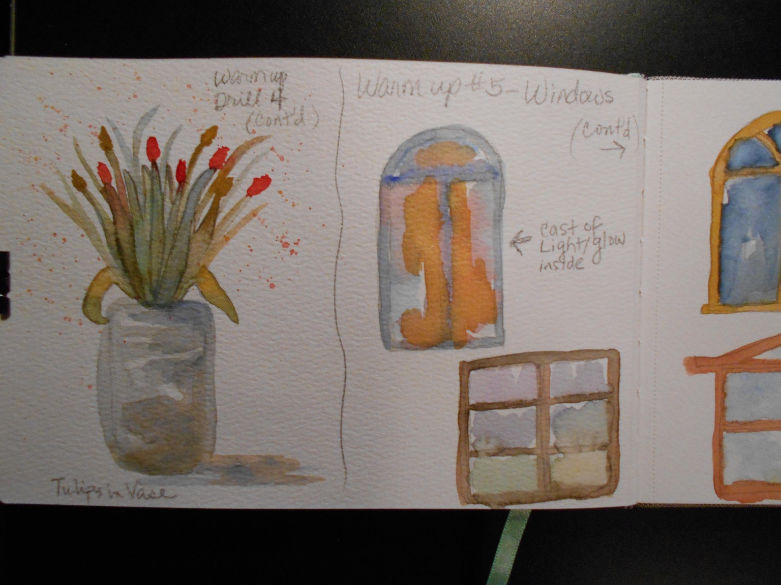 Expressive Watercolor illustration: A Flower shop ! Jyotsna Pippal - image 4 - student project