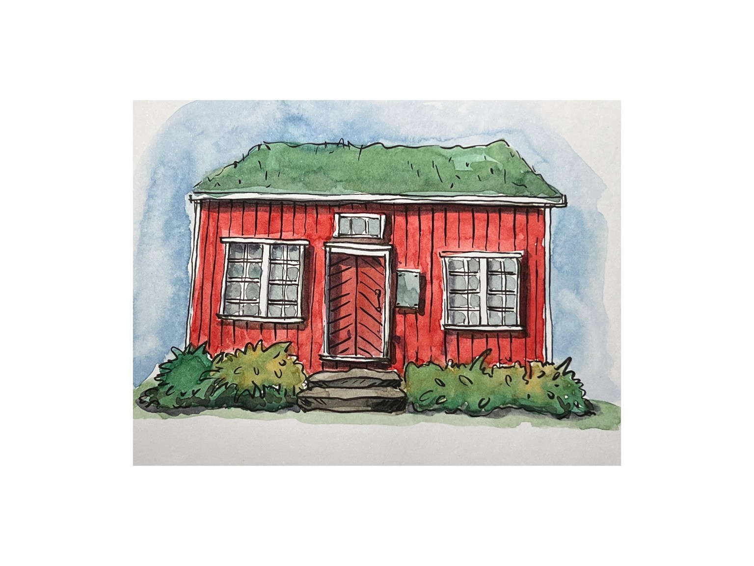 cottages sketchbook - image 2 - student project