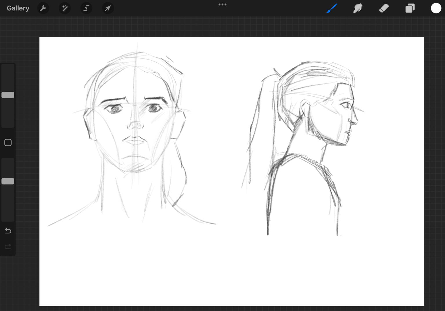 Drawing the head - image 3 - student project