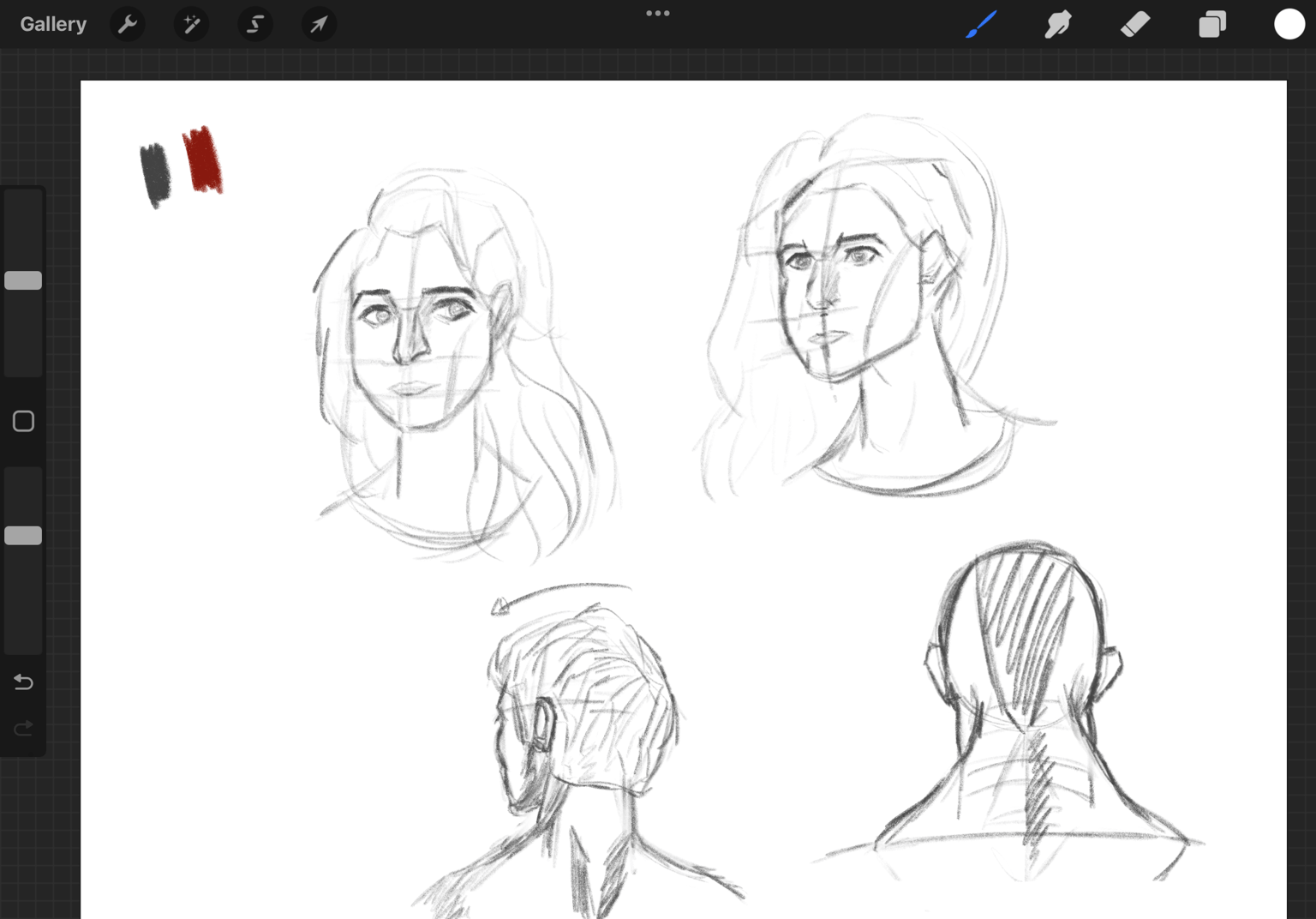 Drawing the head - image 5 - student project