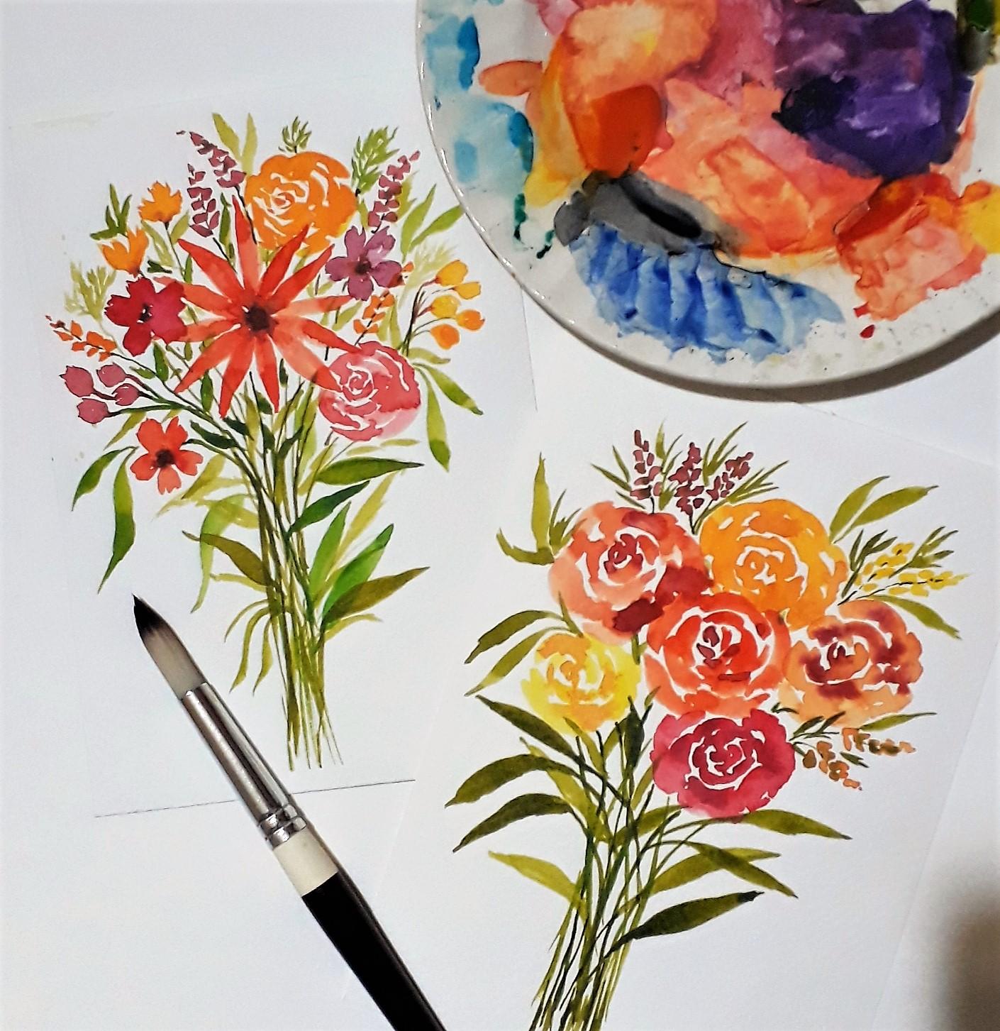 Loose floral bouquets - image 1 - student project