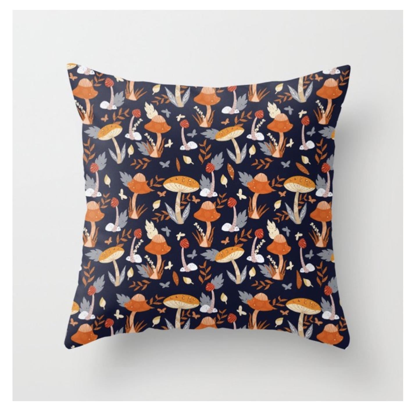 Mushrooms pattern - image 2 - student project