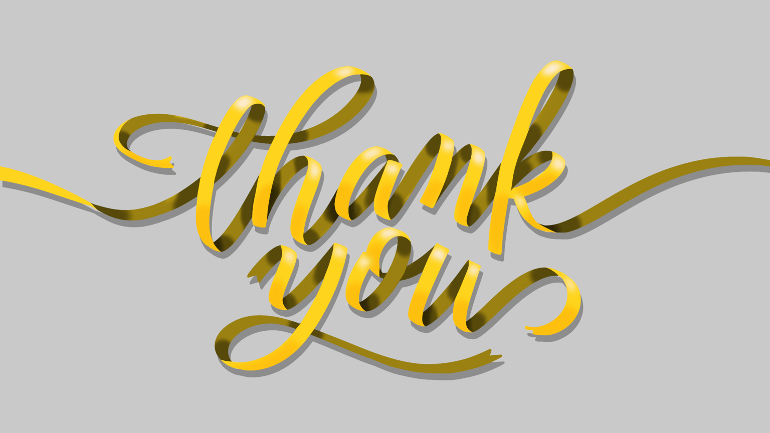 Ribbon Lettering -