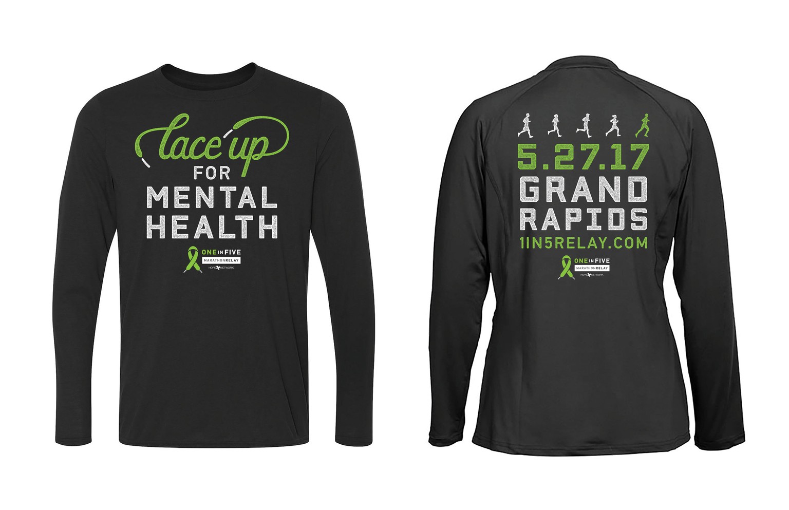 Hope Network One in Five Marathon Relay Ambassador Shirts - image 5 - student project