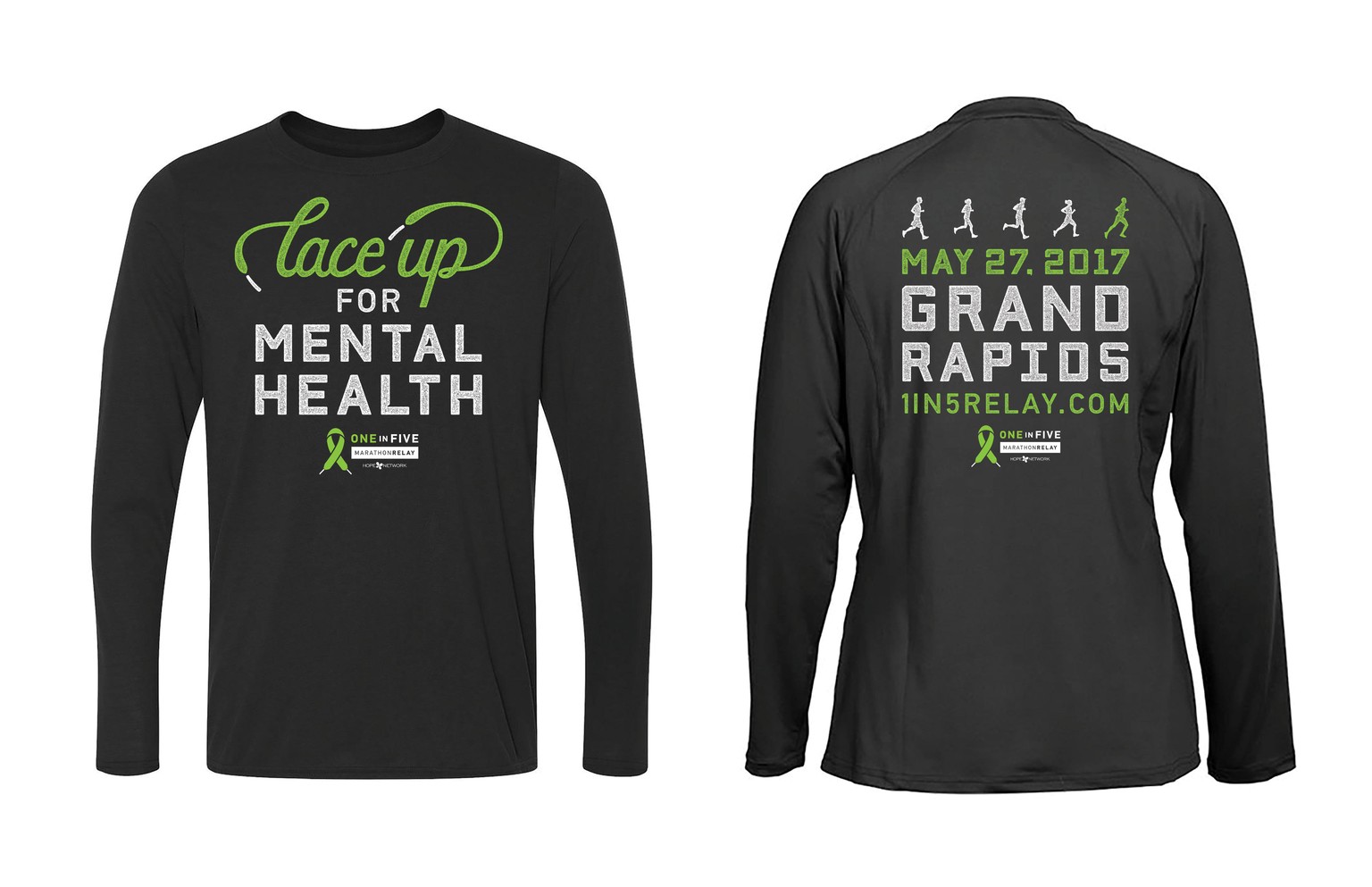 Hope Network One in Five Marathon Relay Ambassador Shirts - image 4 - student project
