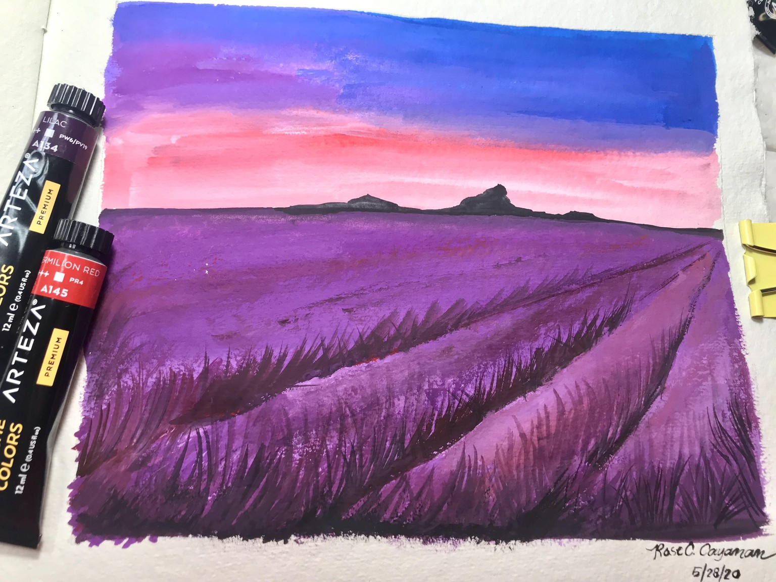 Gouache painting - image 2 - student project