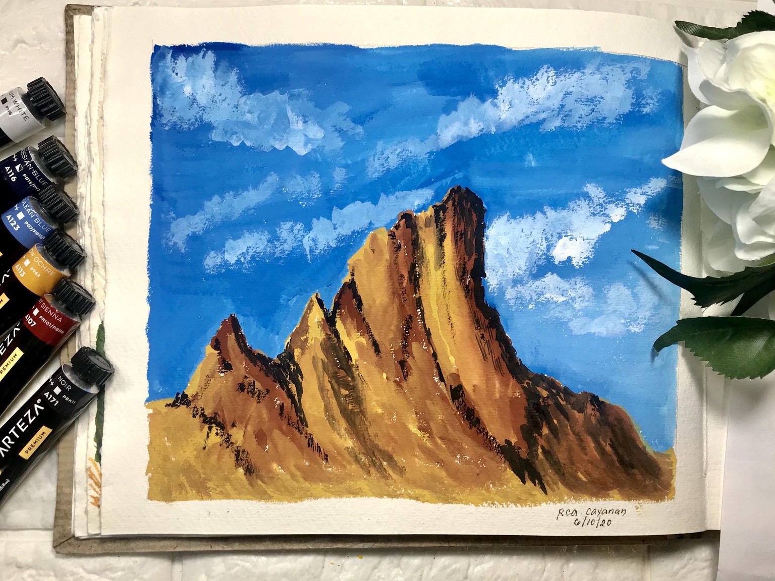 Gouache painting - image 1 - student project