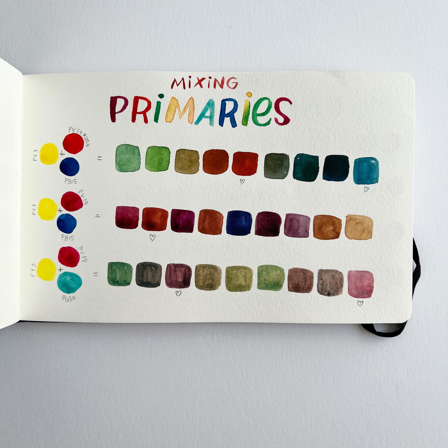 Color Mixing Book - image 5 - student project