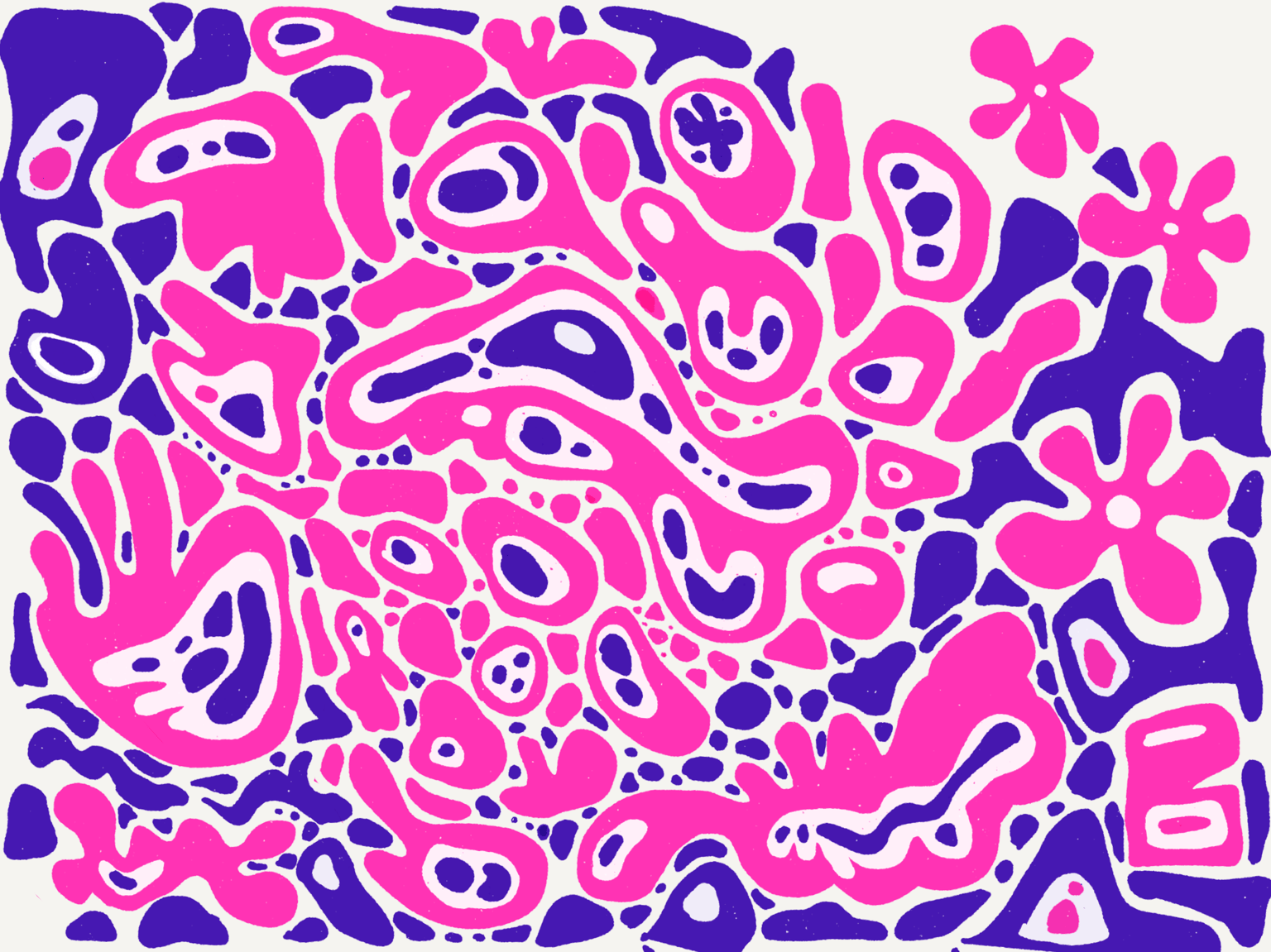 Organic doodles in paper - image 8 - student project