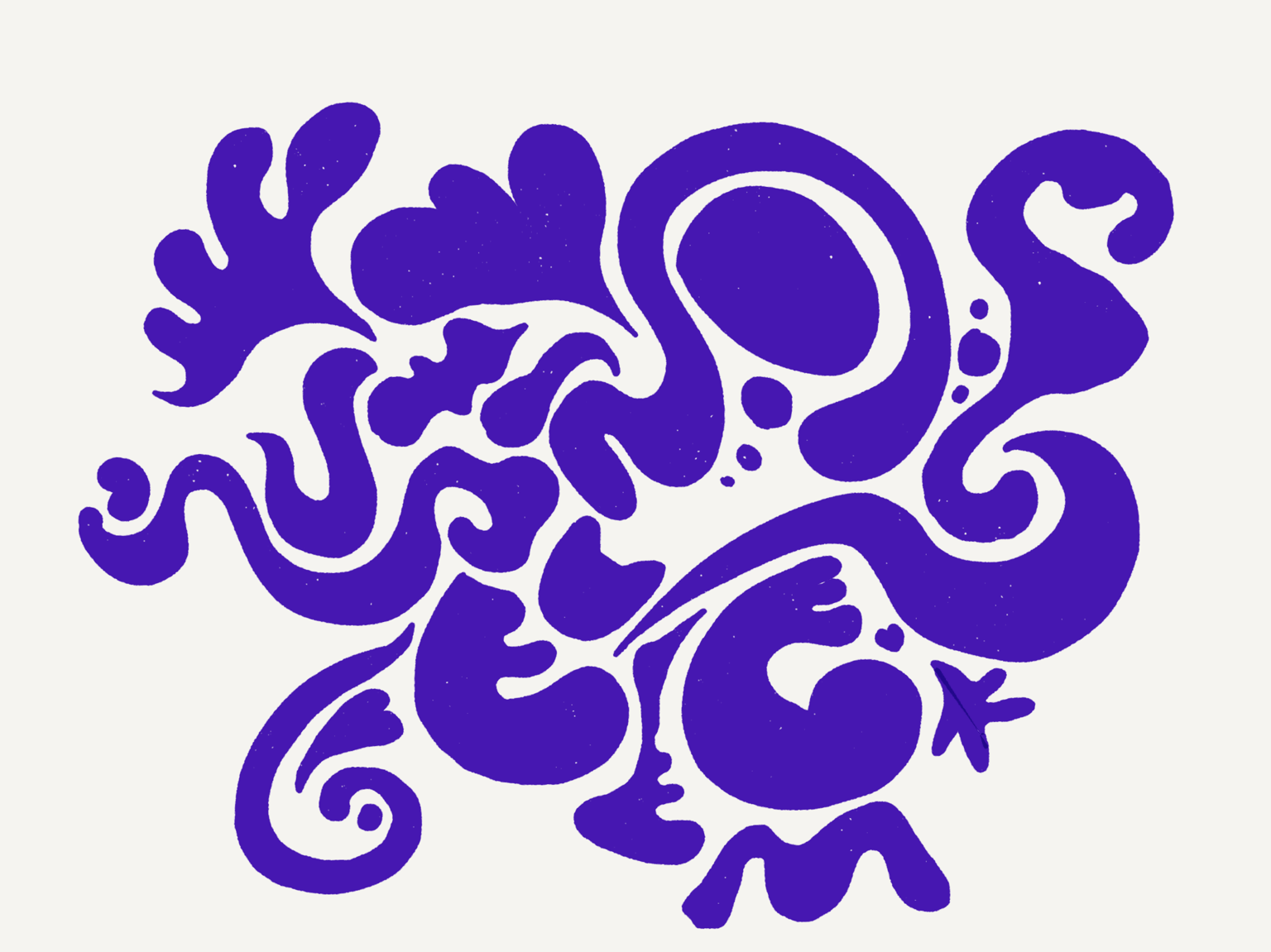 Organic doodles in paper - image 5 - student project