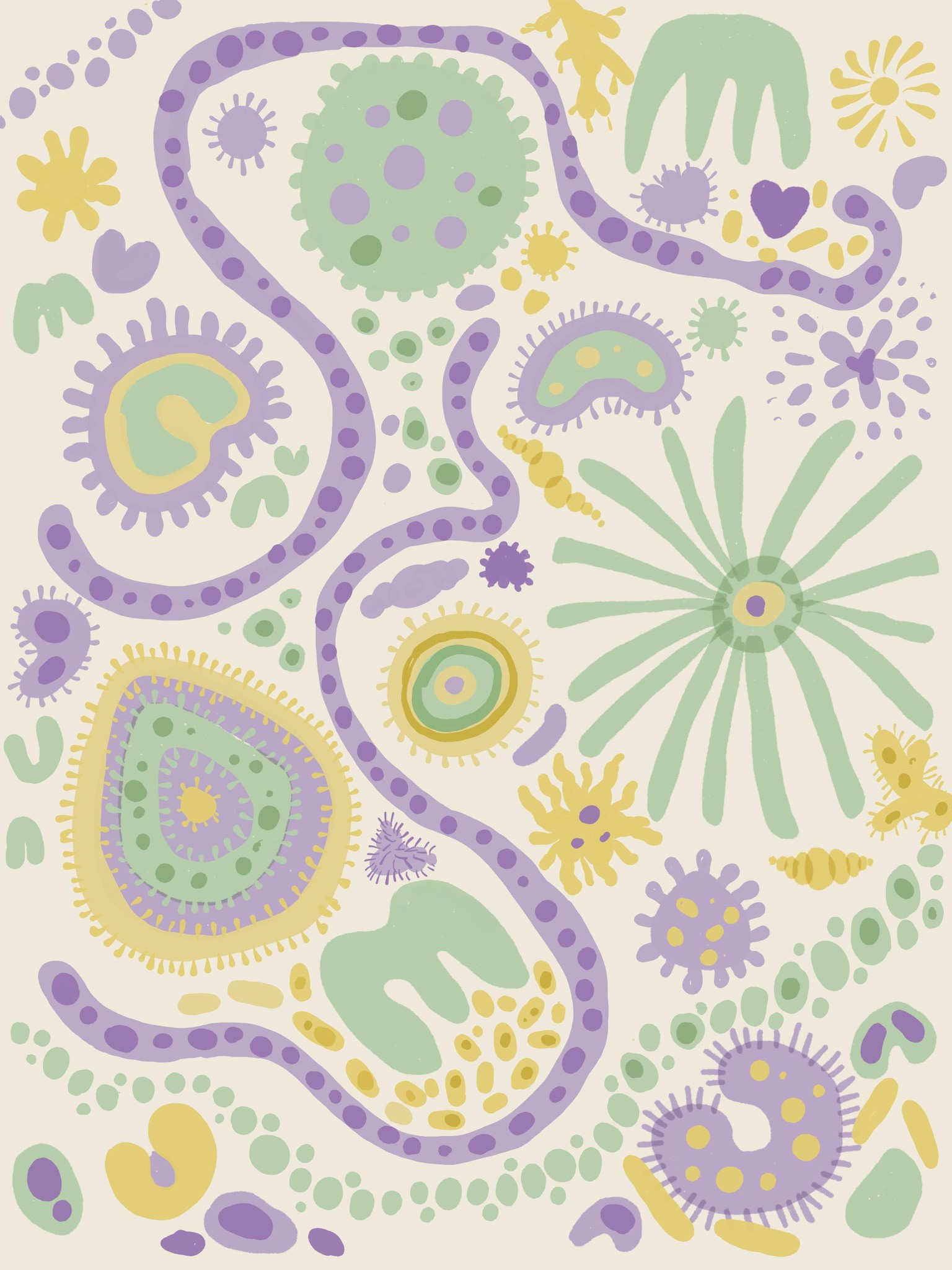 Organic doodles in paper - image 6 - student project