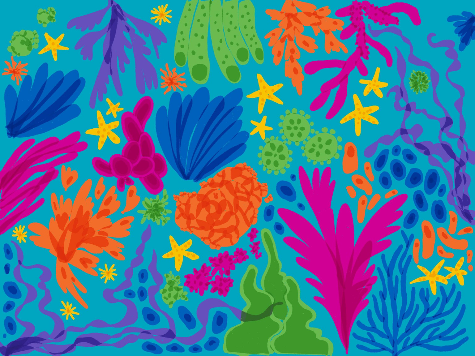Organic doodles in paper - image 4 - student project