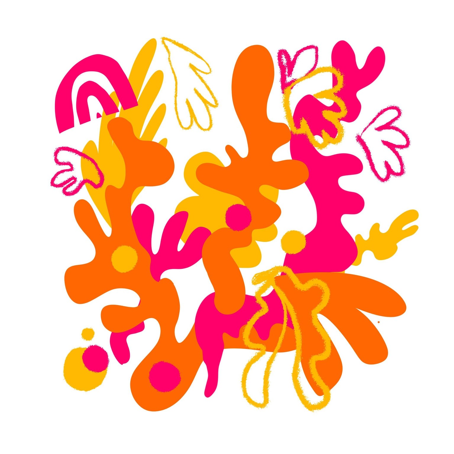 Abstract doodles - image 1 - student project