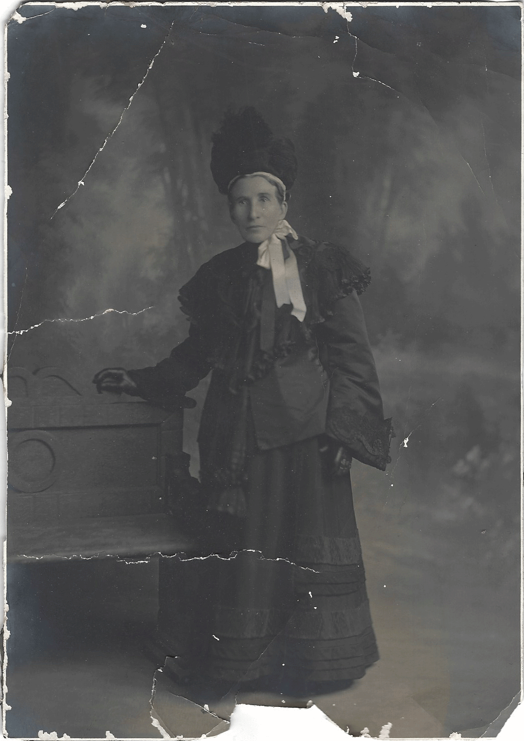 Repairing an old family photo - image 1 - student project