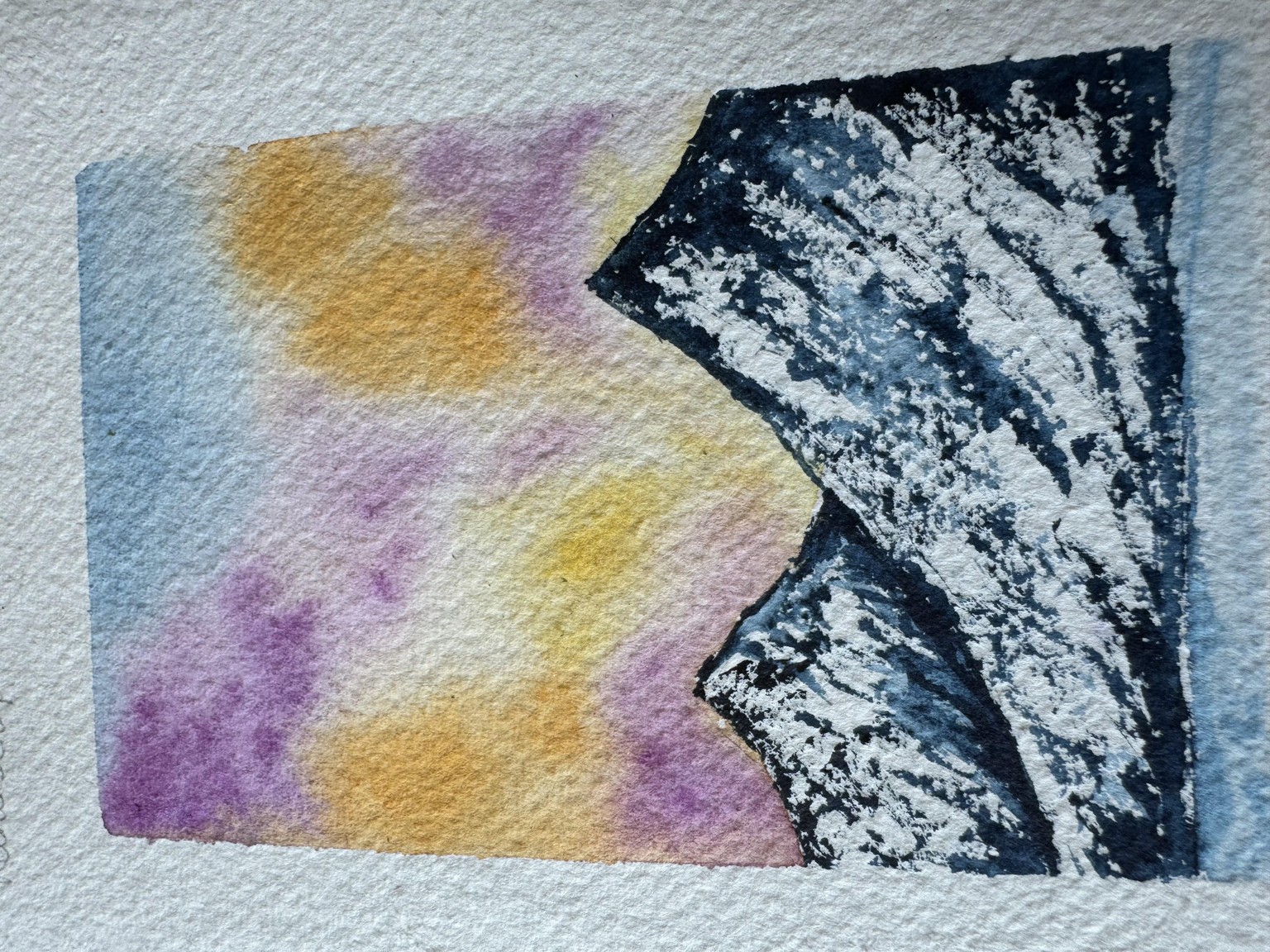Easy watercolour landscapes - image 2 - student project