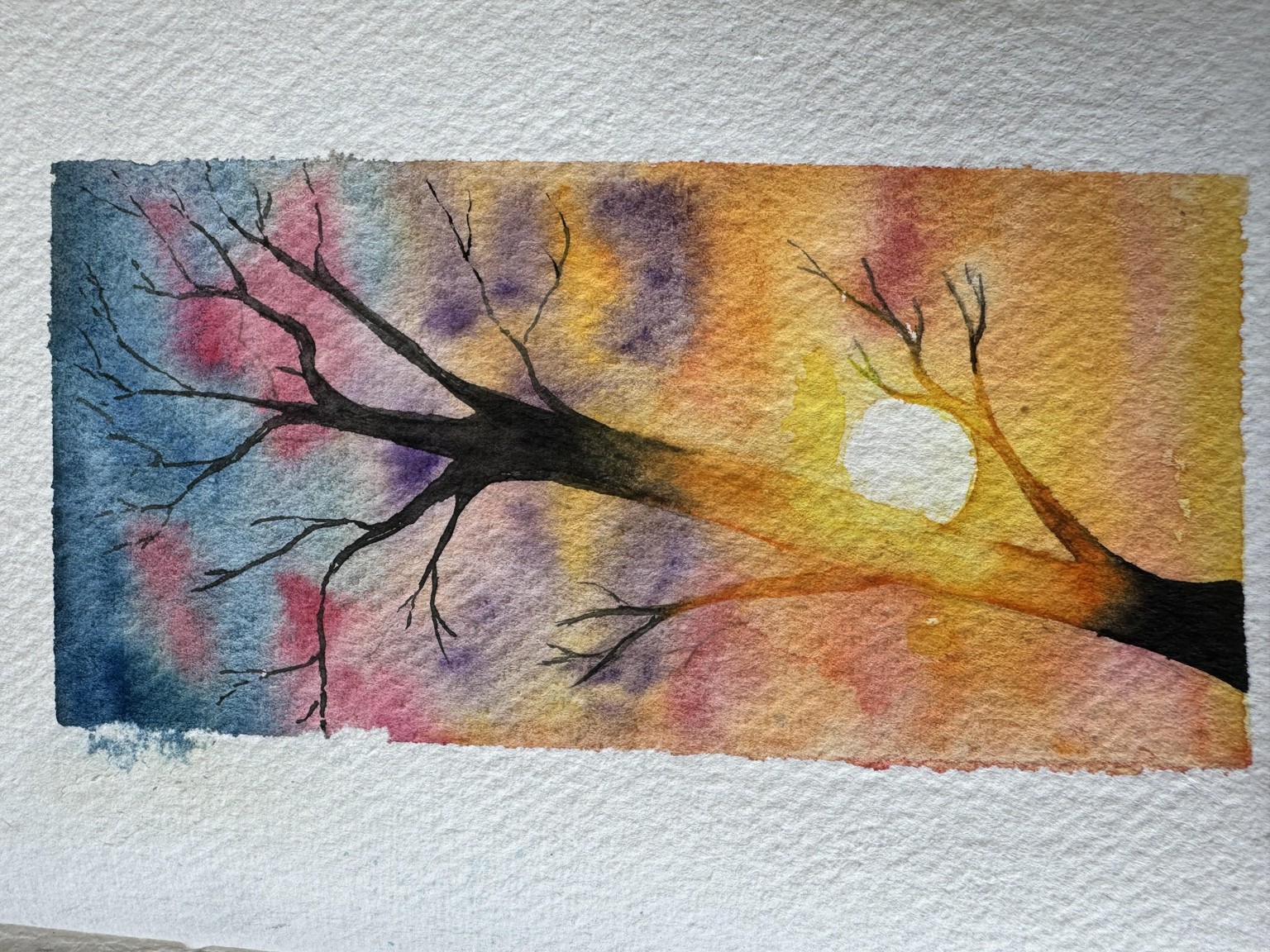 Easy watercolour landscapes - image 3 - student project