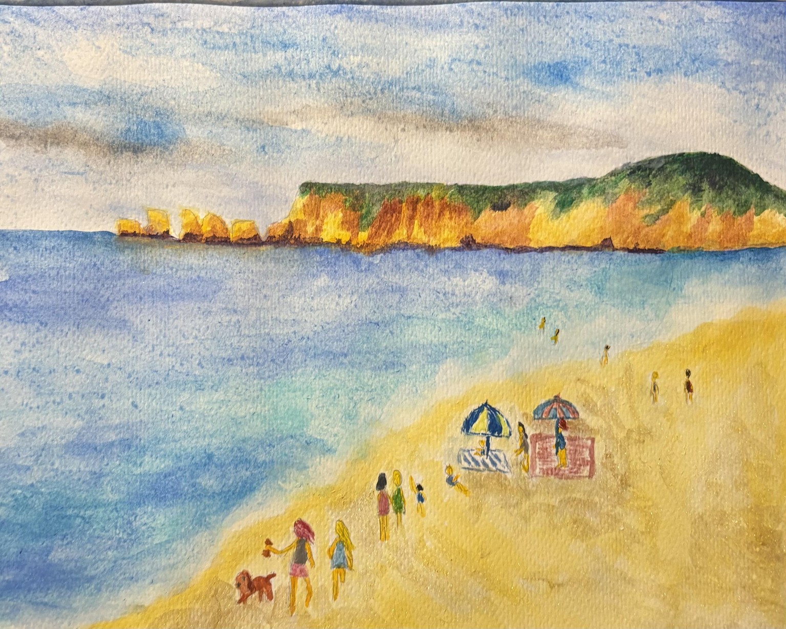 Summer beach - image 1 - student project