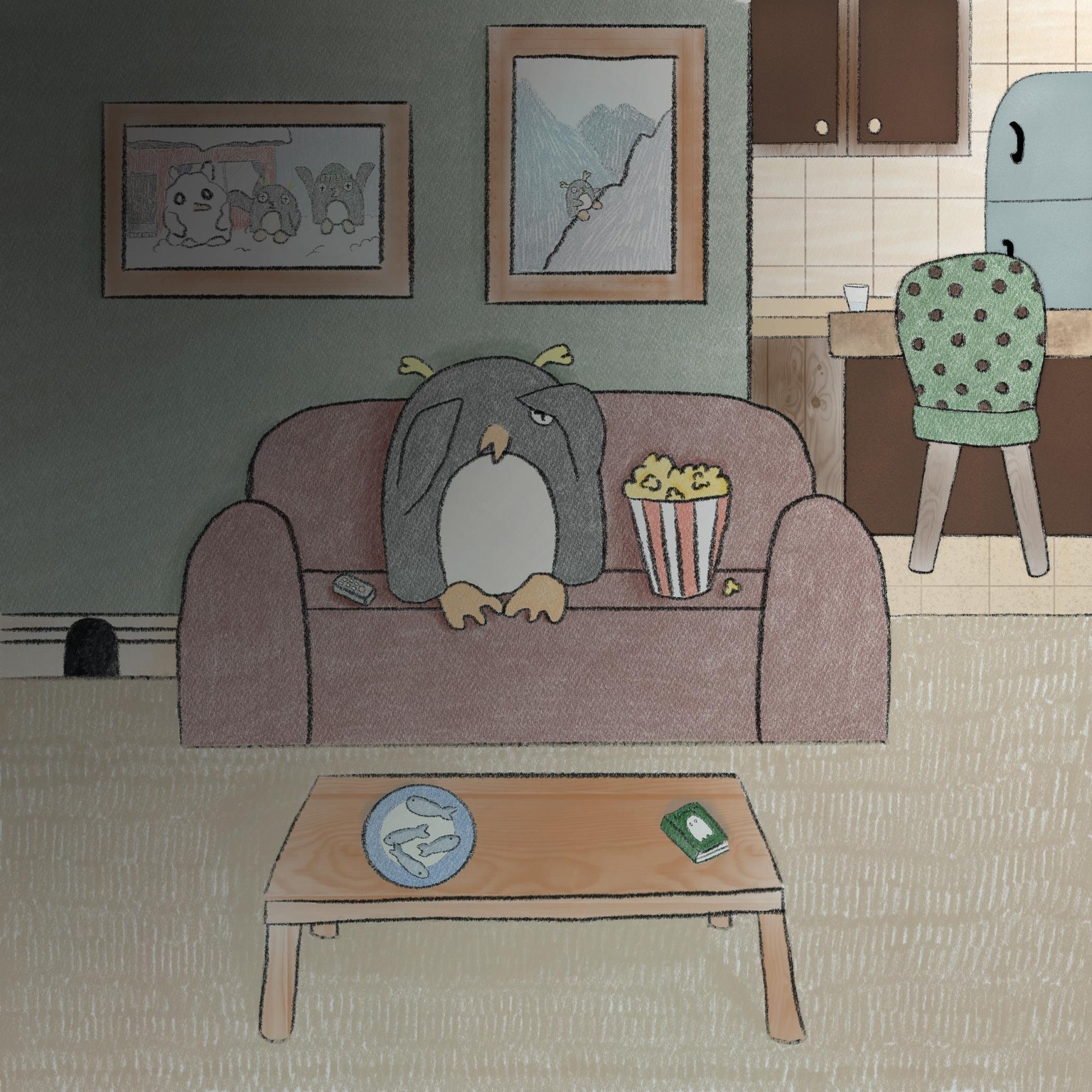 Prudencio Penguin - image 9 - student project