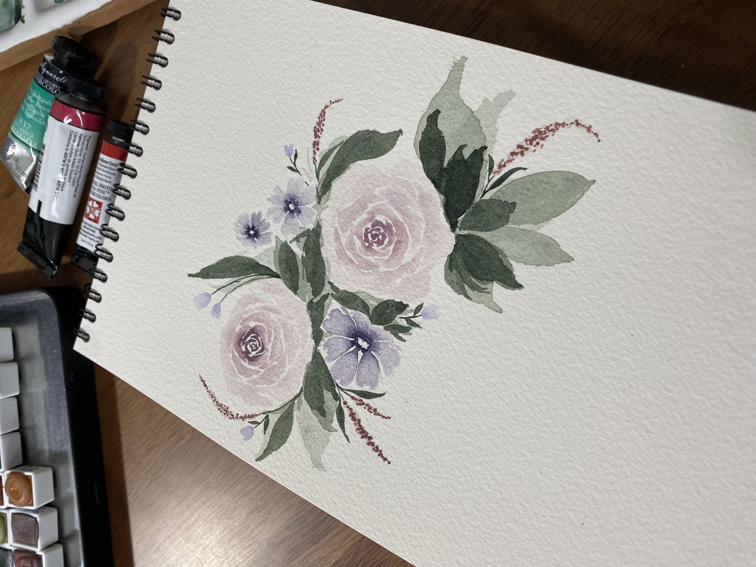 15-Day Watercolor Challenge - image 1 - student project