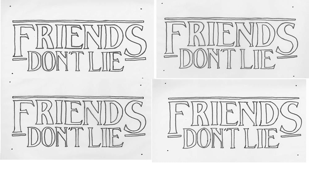 Stranger Things - Friends Don't Lie - image 2 - student project