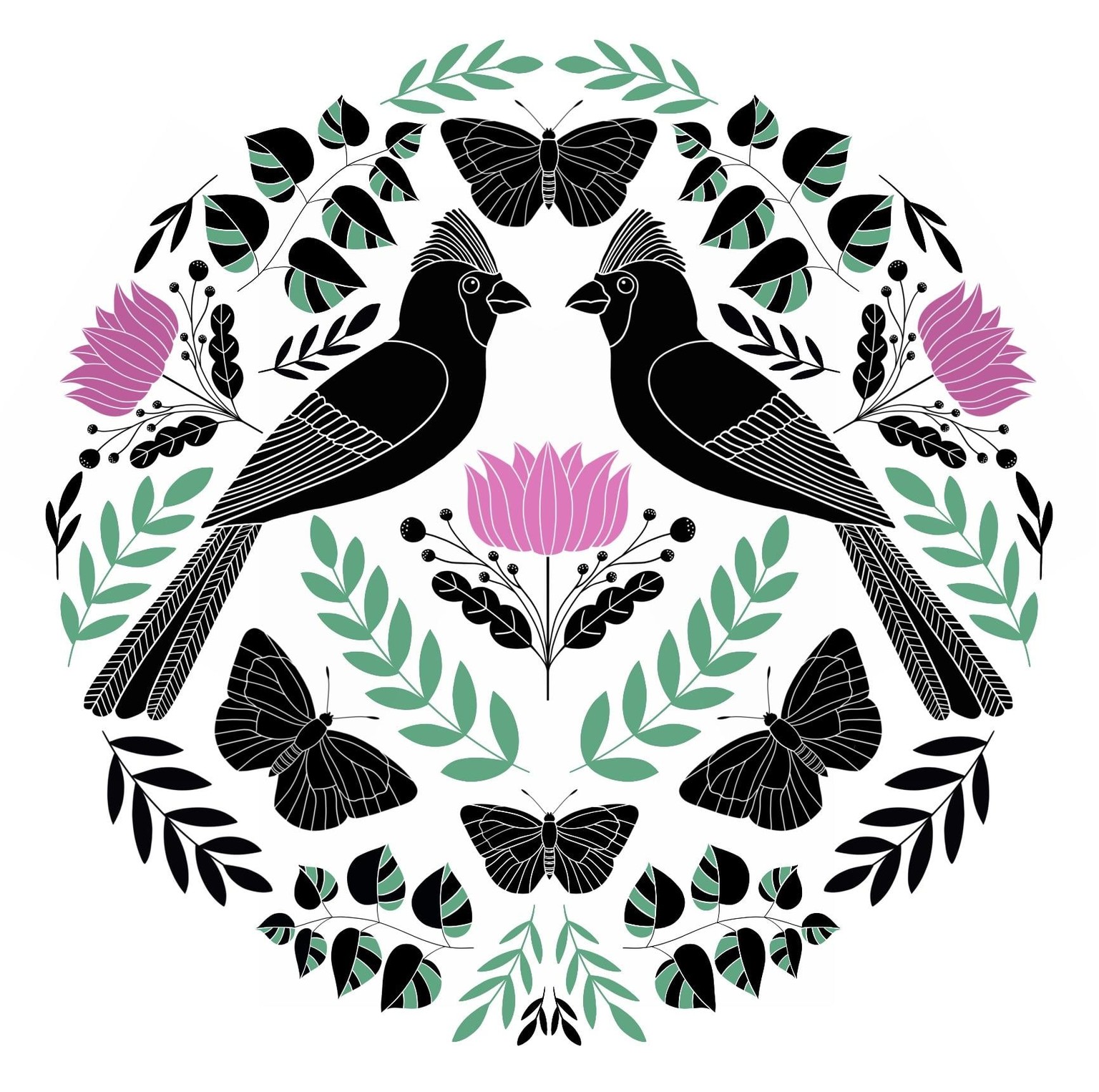 Folk Art Illustrations - image 2 - student project