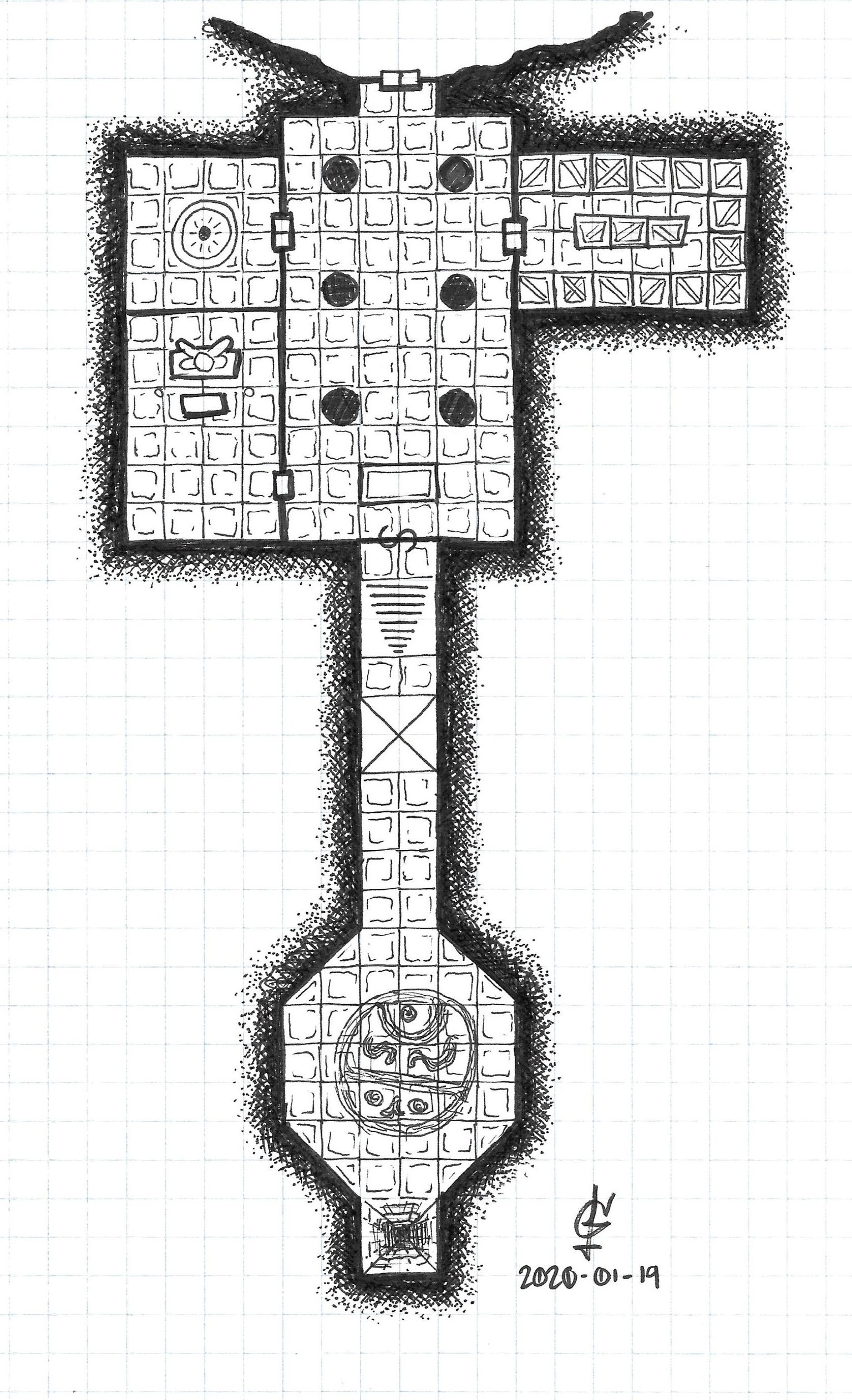 Temple with a Dark Secret - image 1 - student project
