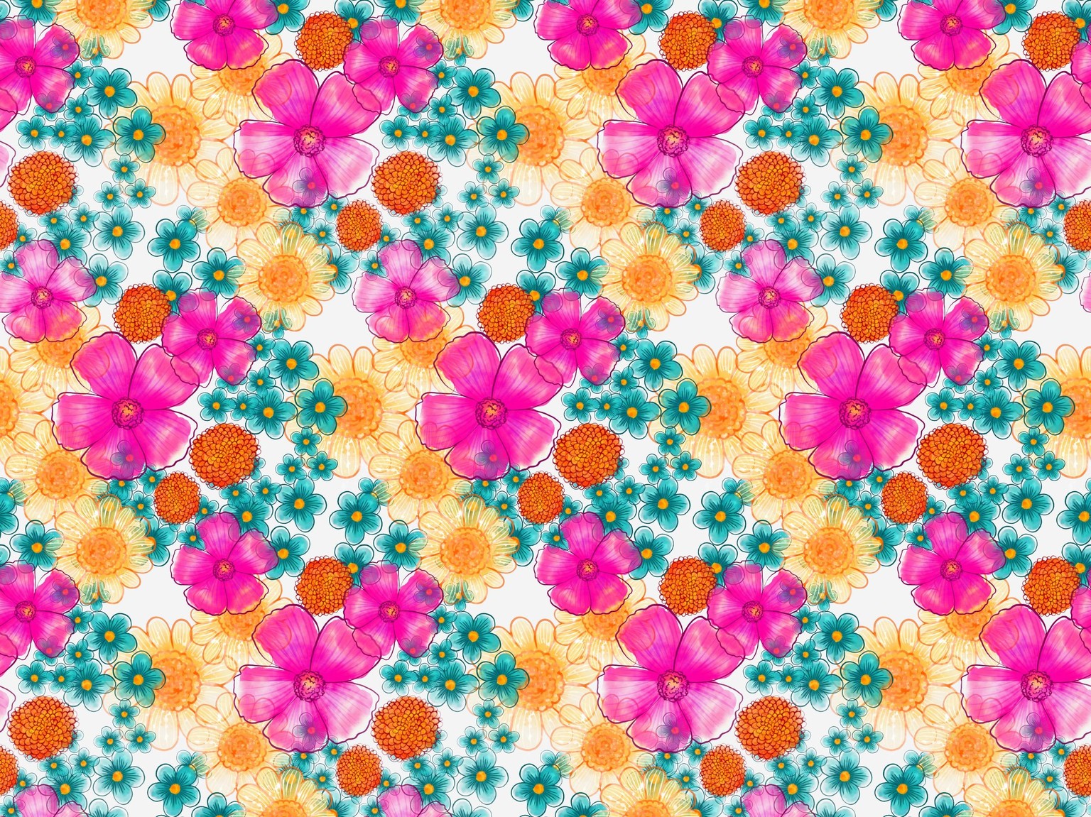 Fresco Flowers - image 1 - student project