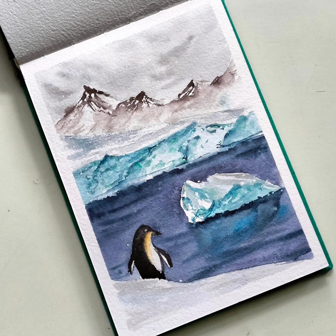 Watercolor Seascapes: A 7-Day Voyage Around the World - image 3 - student project