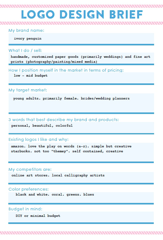 Ivory Penguin Branding - image 1 - student project