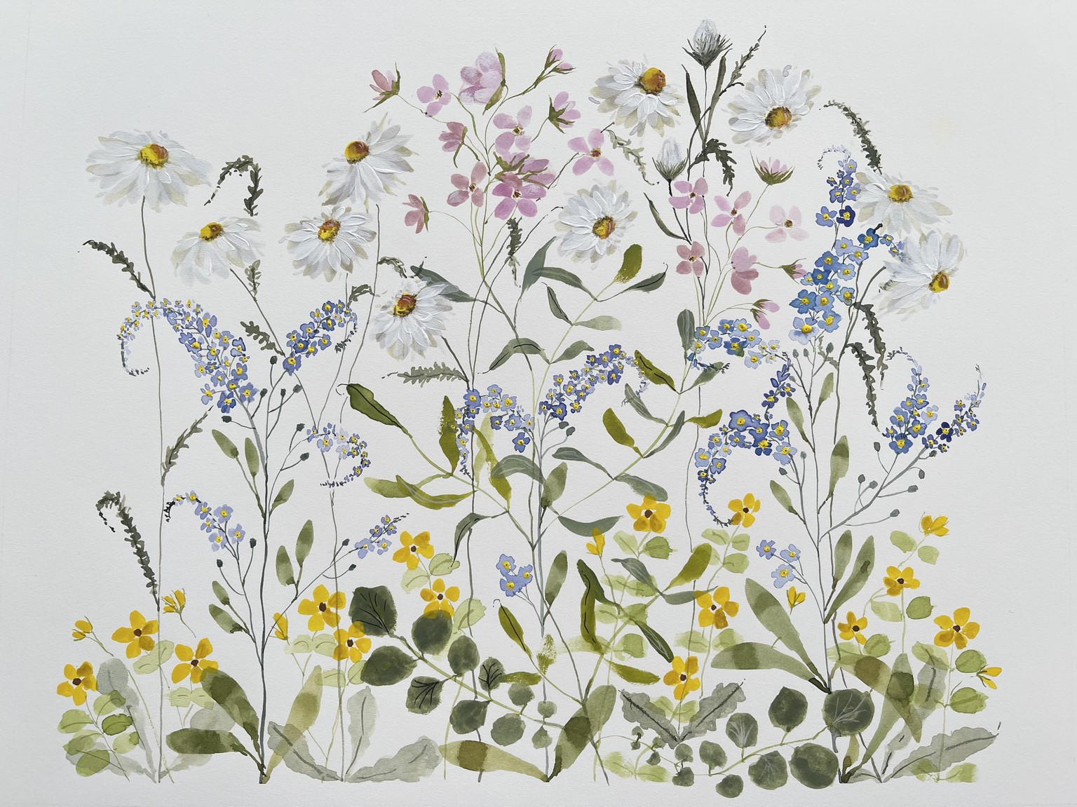 Little Homage to Scottish Wildflowers - image 1 - student project