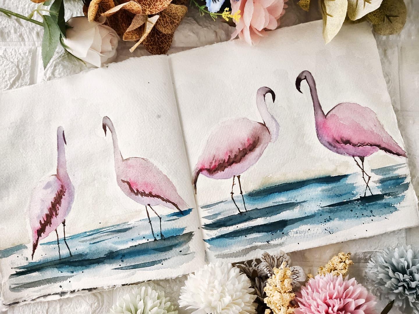 Expressive Birds in Watercolor Class by Bianca Rayala - image 1 - student project