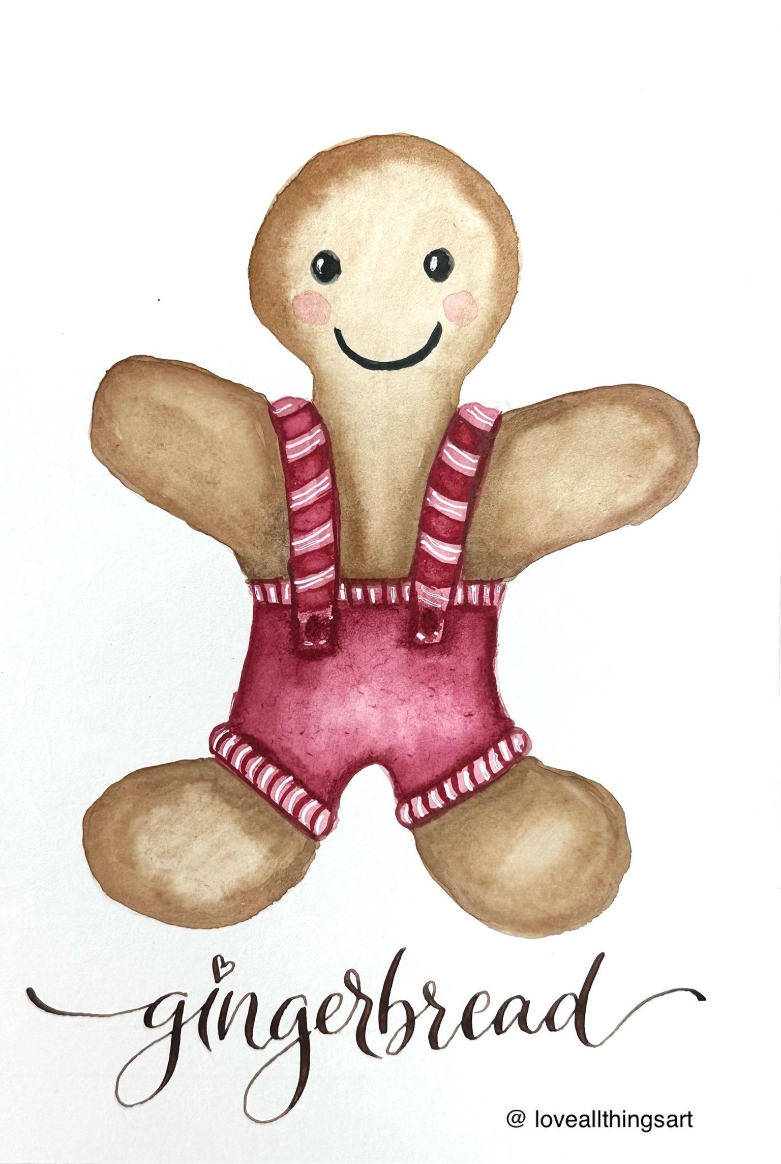 Gingerbread boy - image 1 - student project