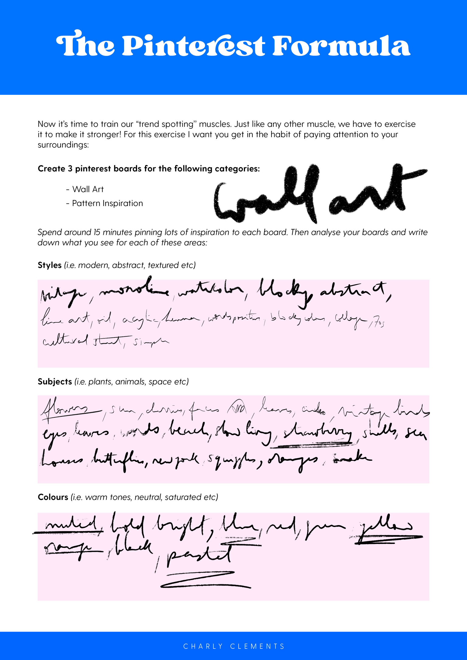 Worksheets - image 2 - student project