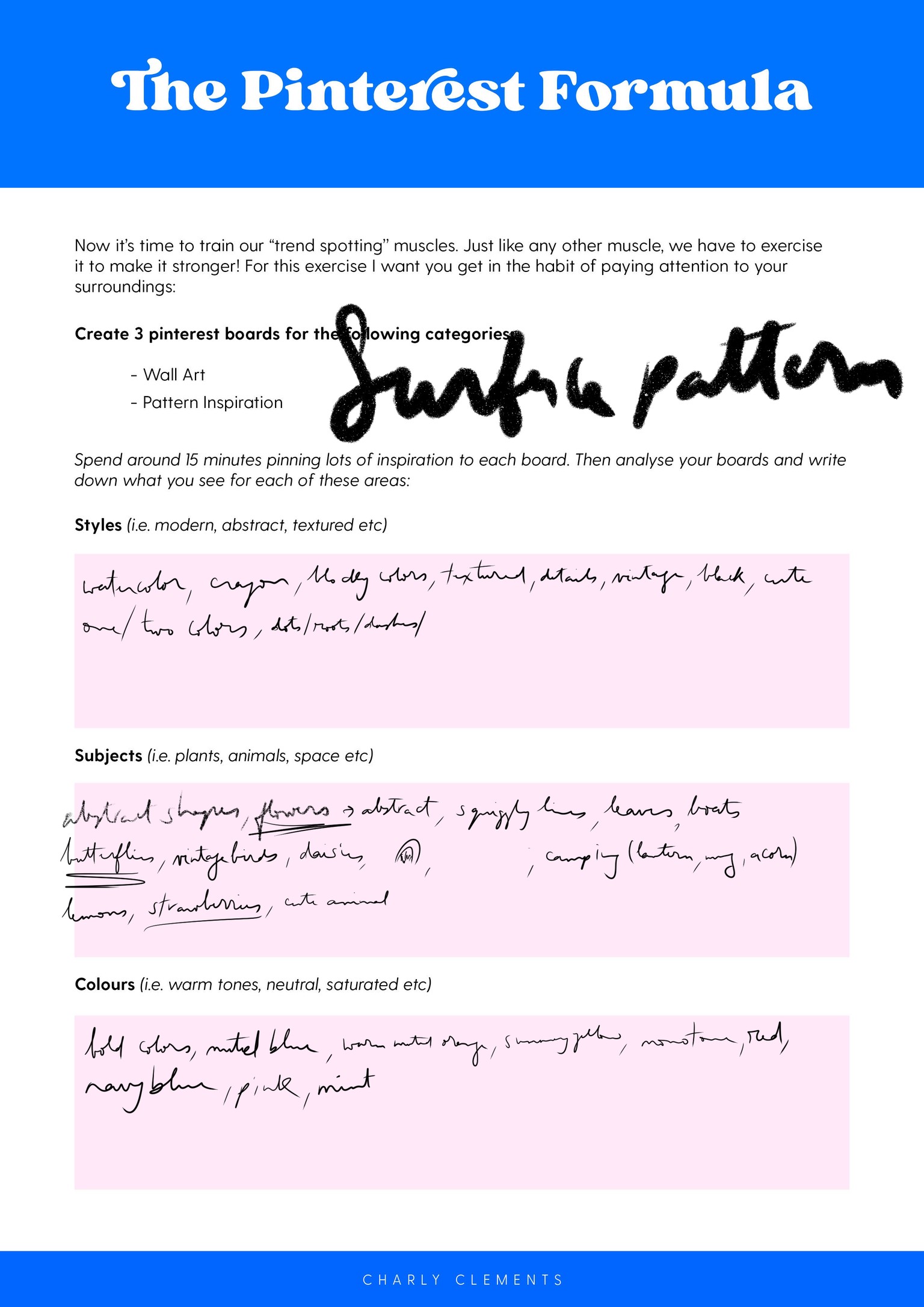 Worksheets - image 3 - student project
