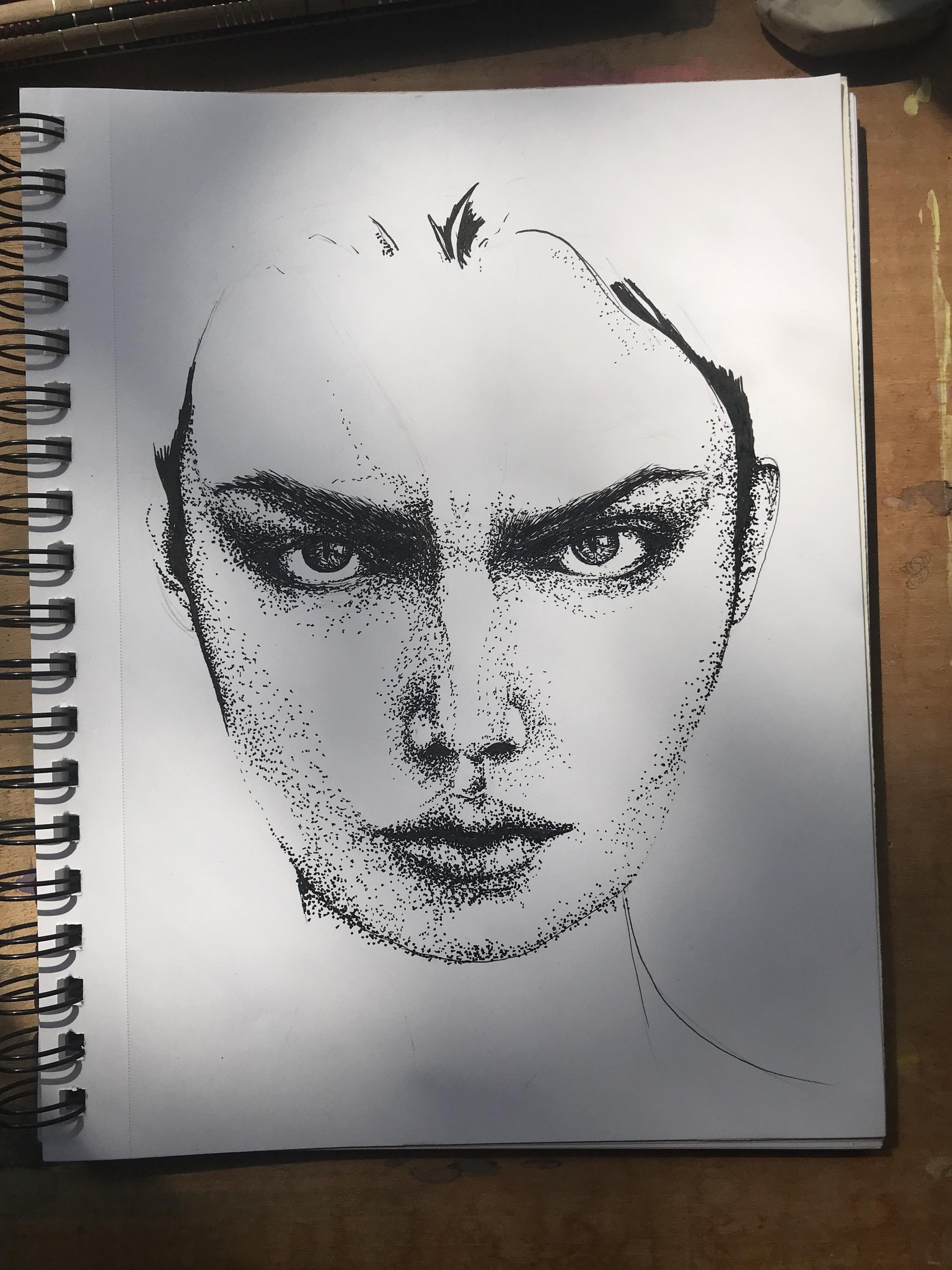 Serious frown - image 1 - student project
