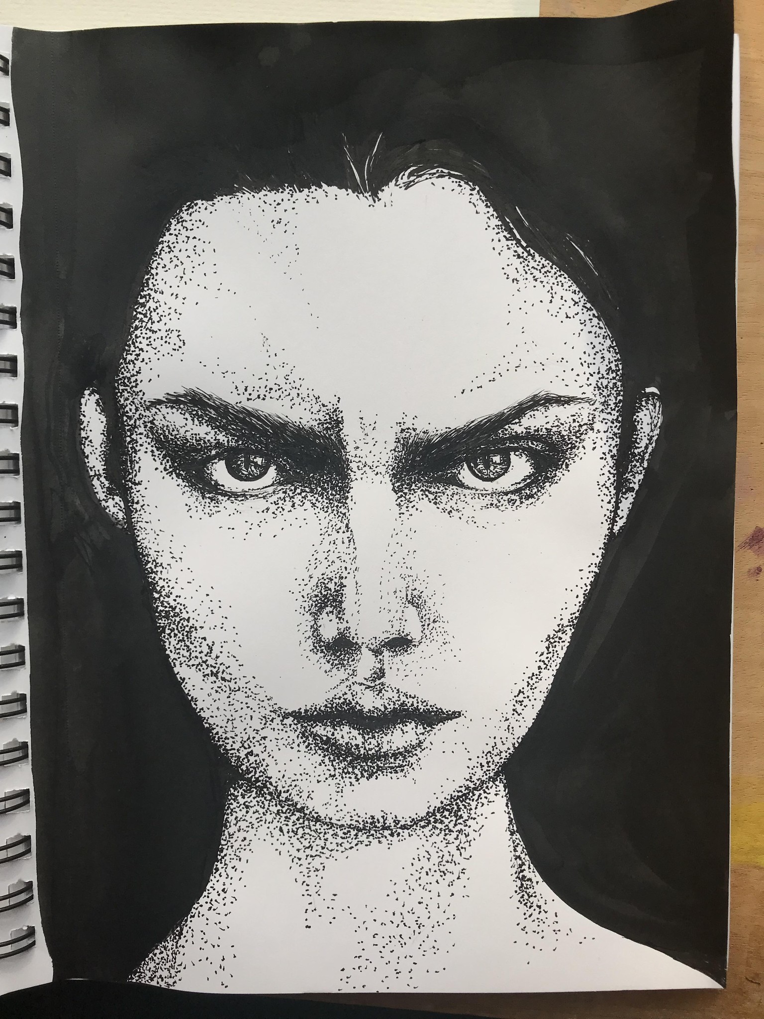 Serious frown - image 2 - student project