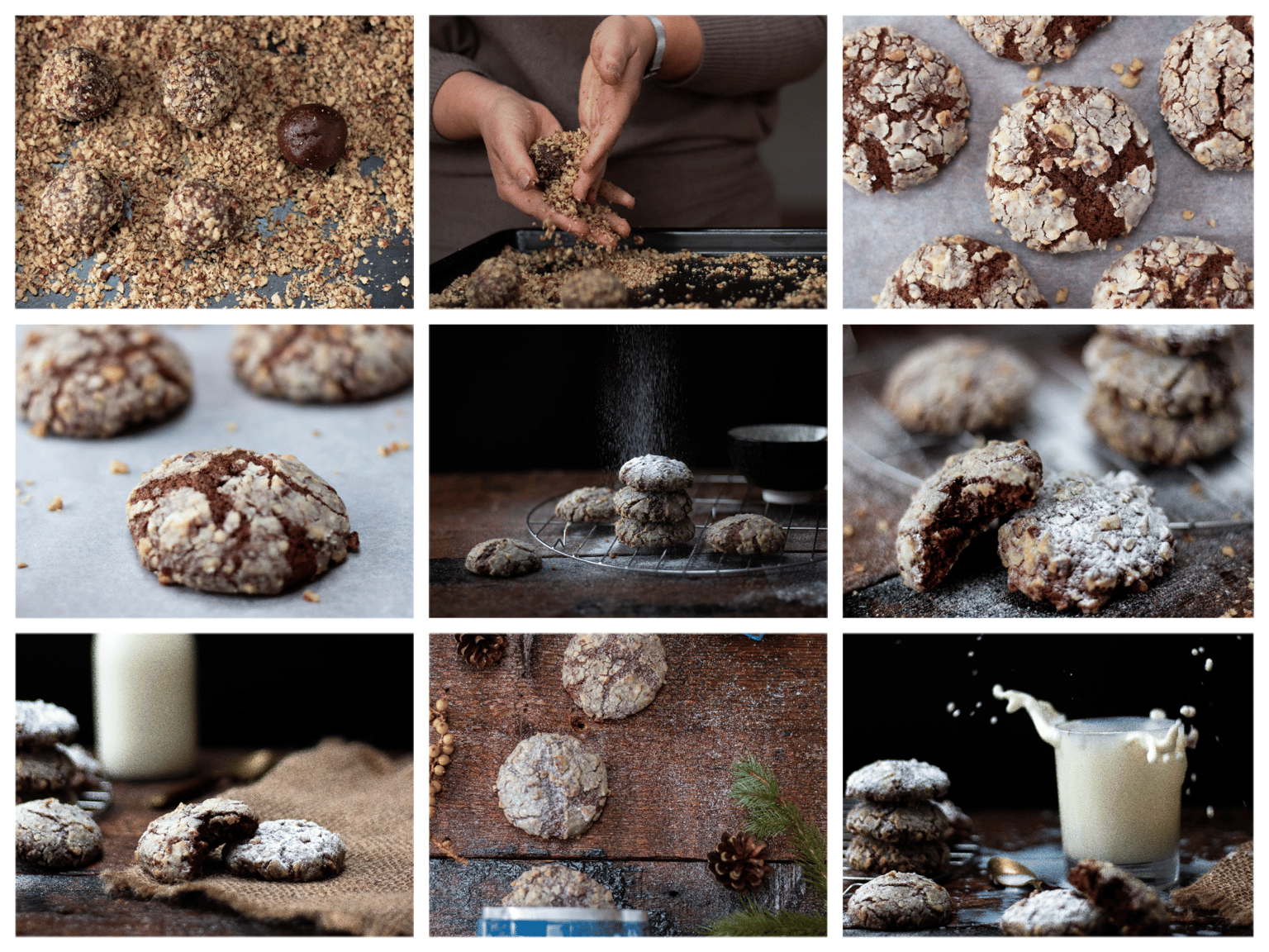 Chocolate, banana and pecan cookies - image 1 - student project