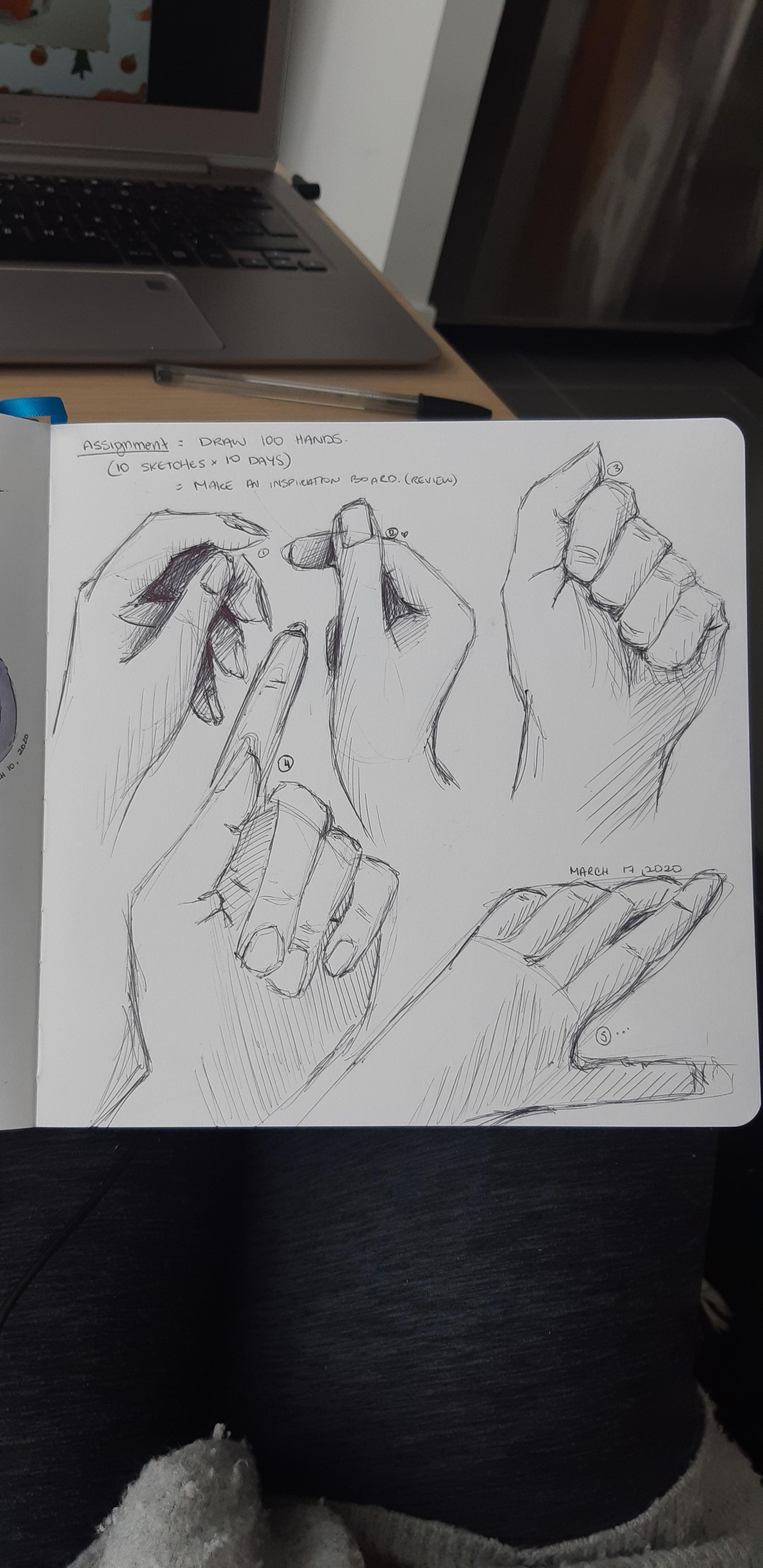 100 Hand Sketches - image 1 - student project