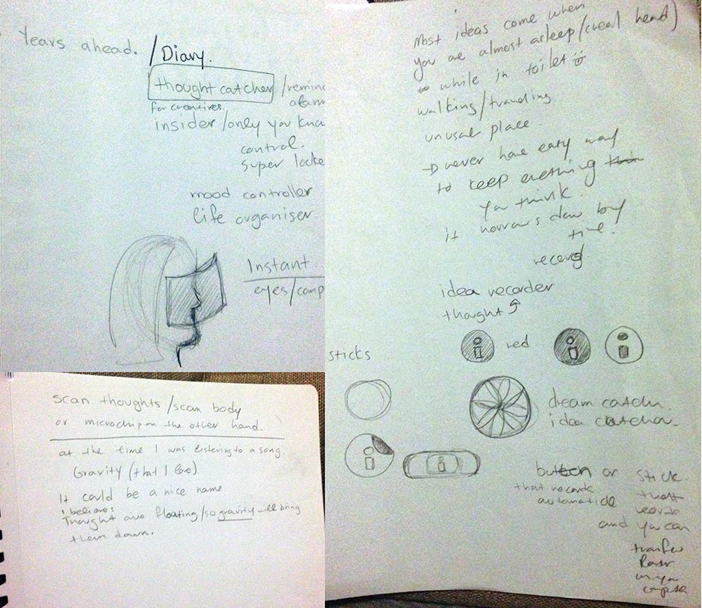Gravity/ thought recorder - image 1 - student project