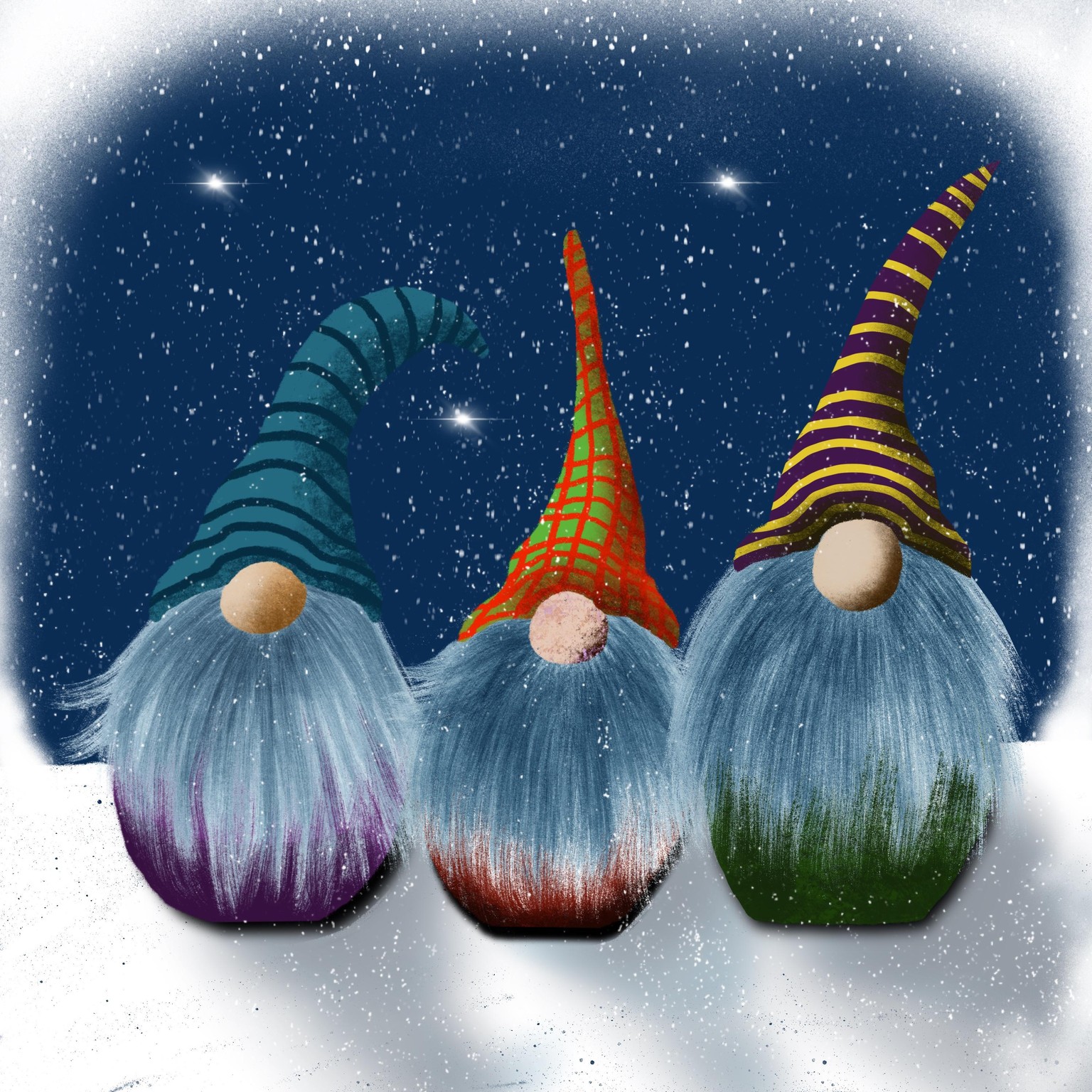 Winter and Christmas daily art - image 14 - student project