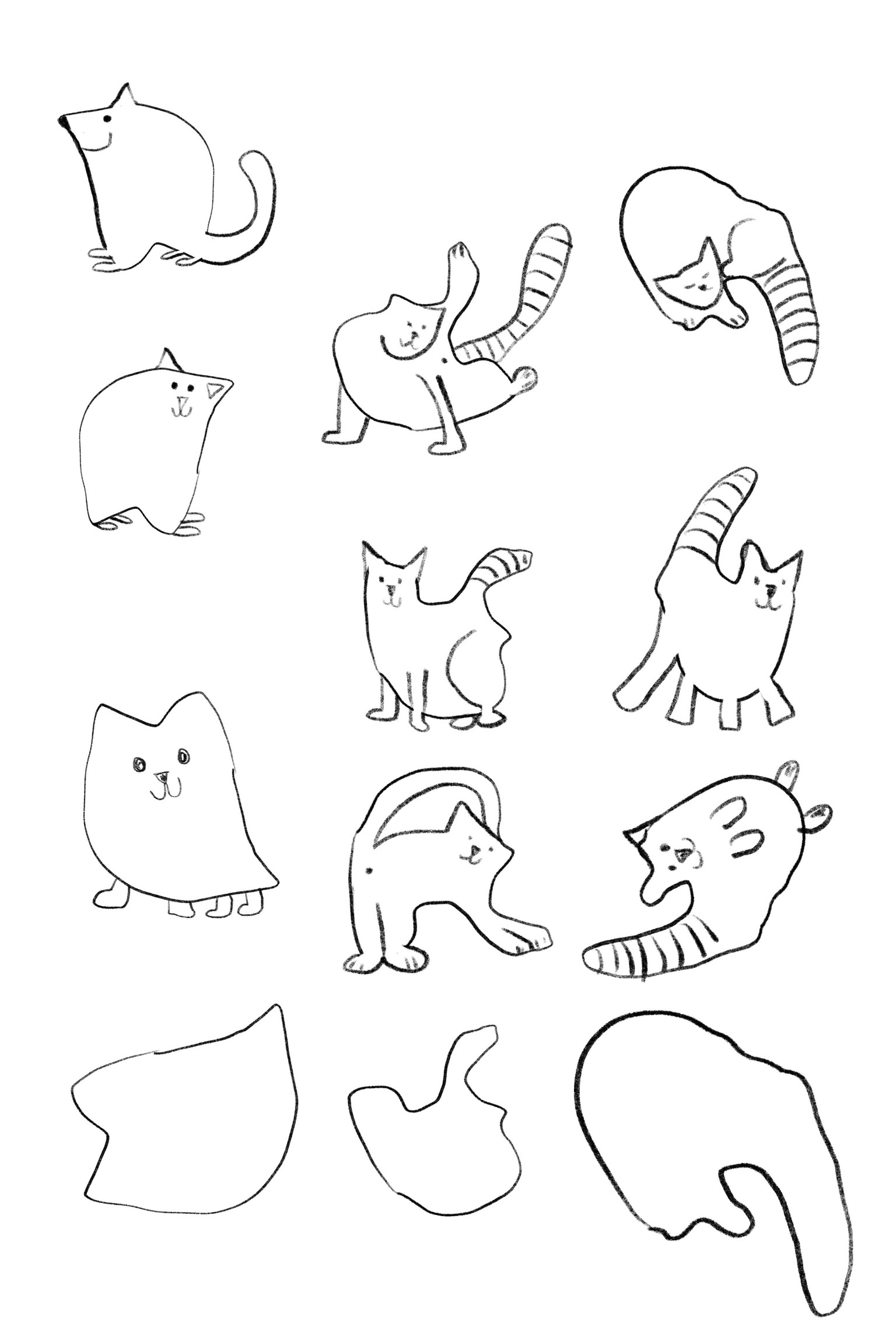 Random shapes turn into animals - image 1 - student project