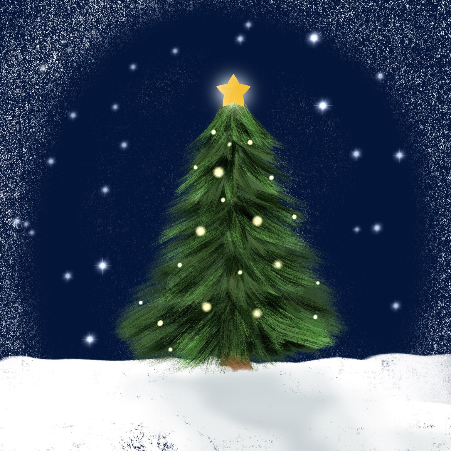 Winter and Christmas daily art - image 6 - student project