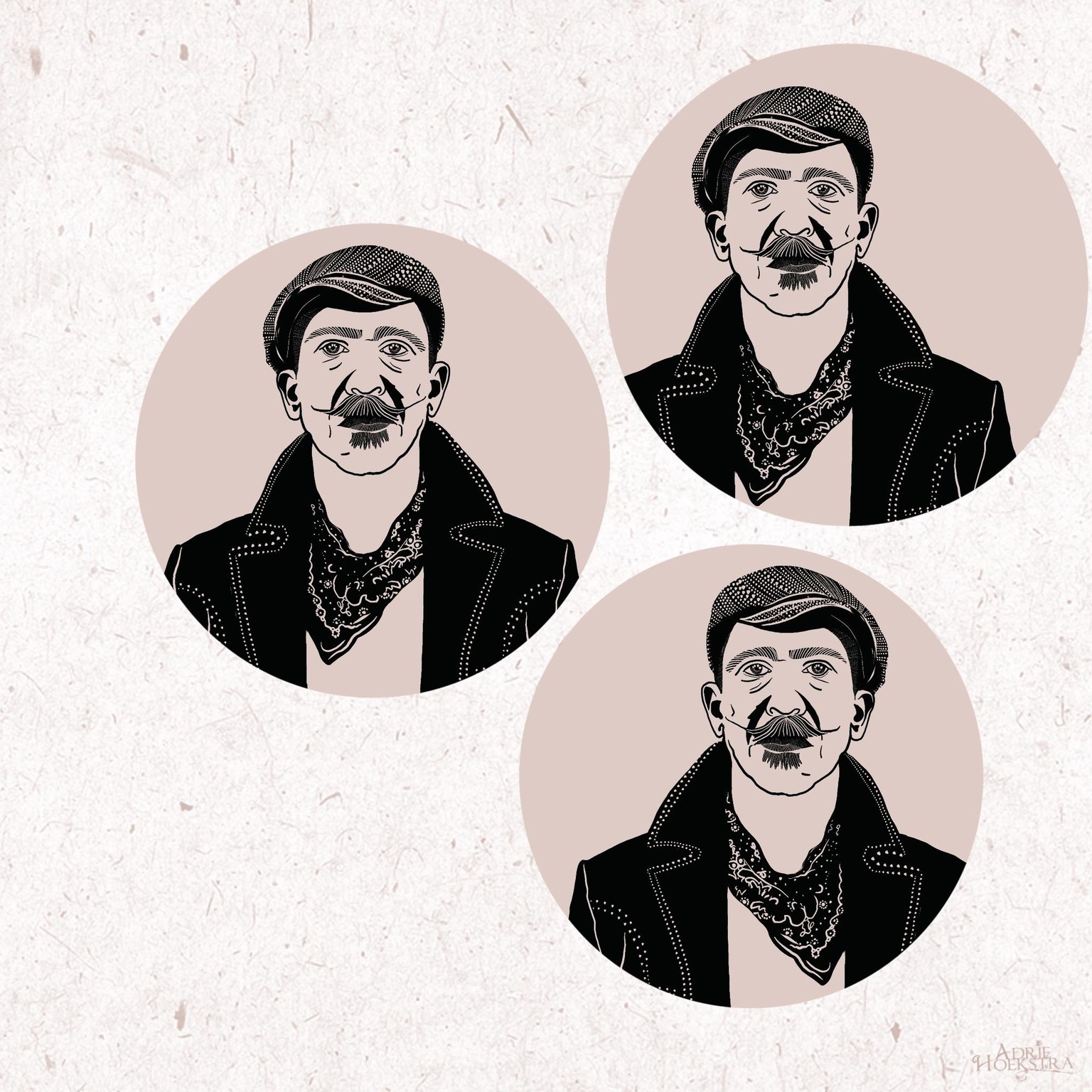 Graphic portrait - image 2 - student project
